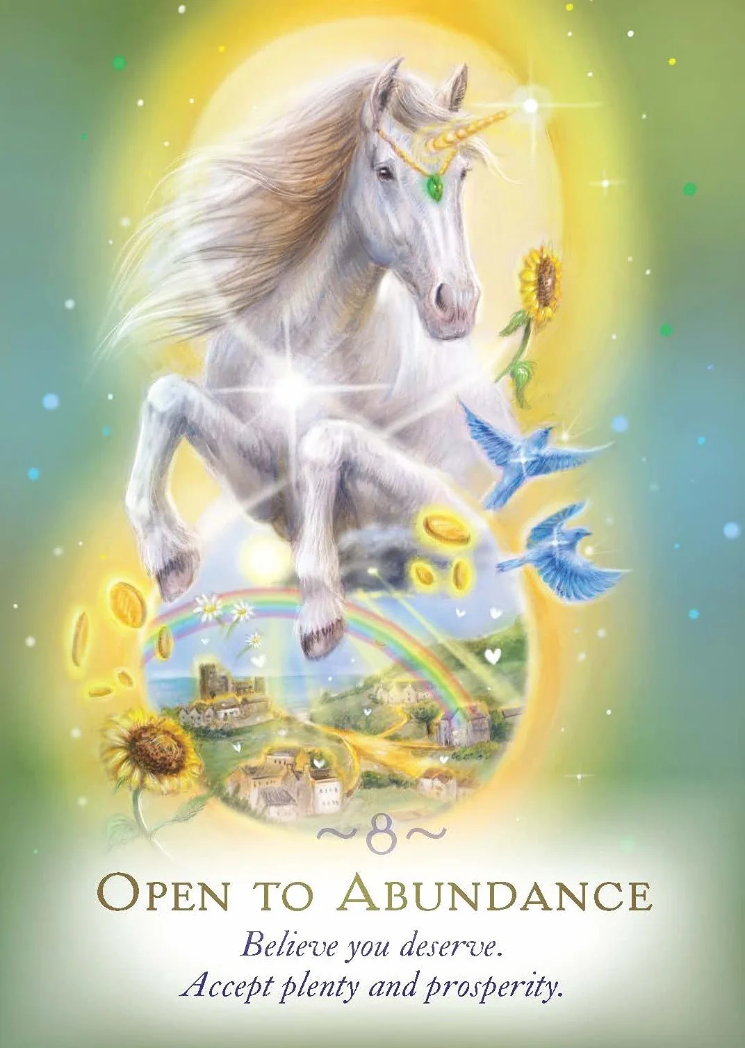 The Magic of Unicorns Oracle Cards: A 44-Card Deck and Guidebook