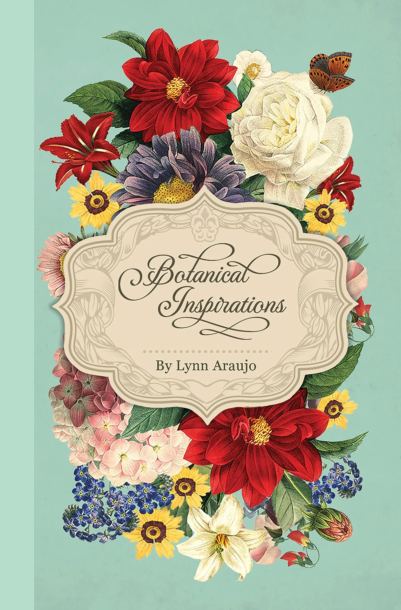Botanical Inspirations Deck & Book Set: 44 Cards with Classical Botanical Art by Pierre-Joseph Redouté, Deluxe Gift Set Includes 100-Page Guidebook, Inspirational Messages