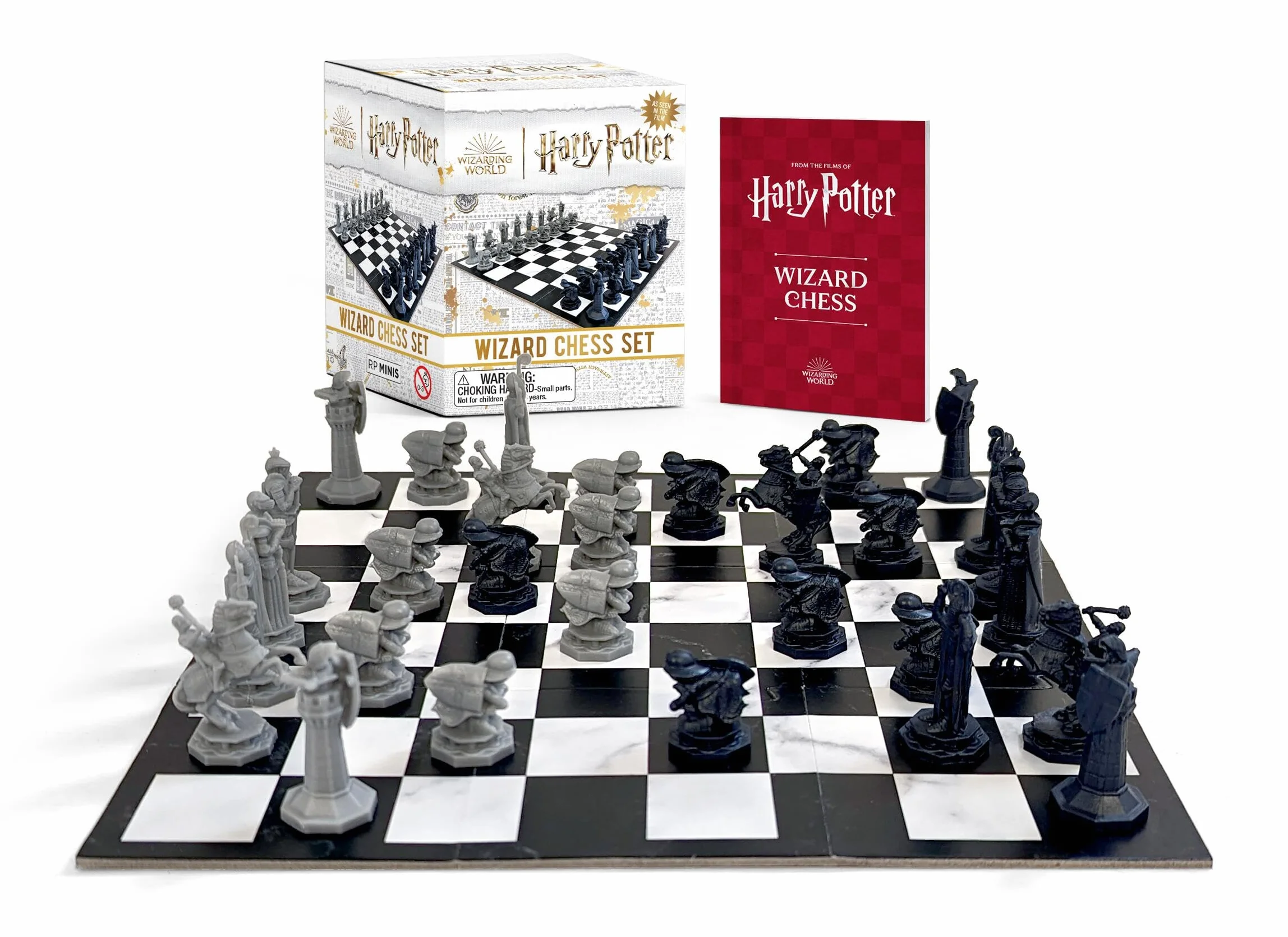 Harry Potter Wizard Chess Set: Miniature Collectible Set You Can Play