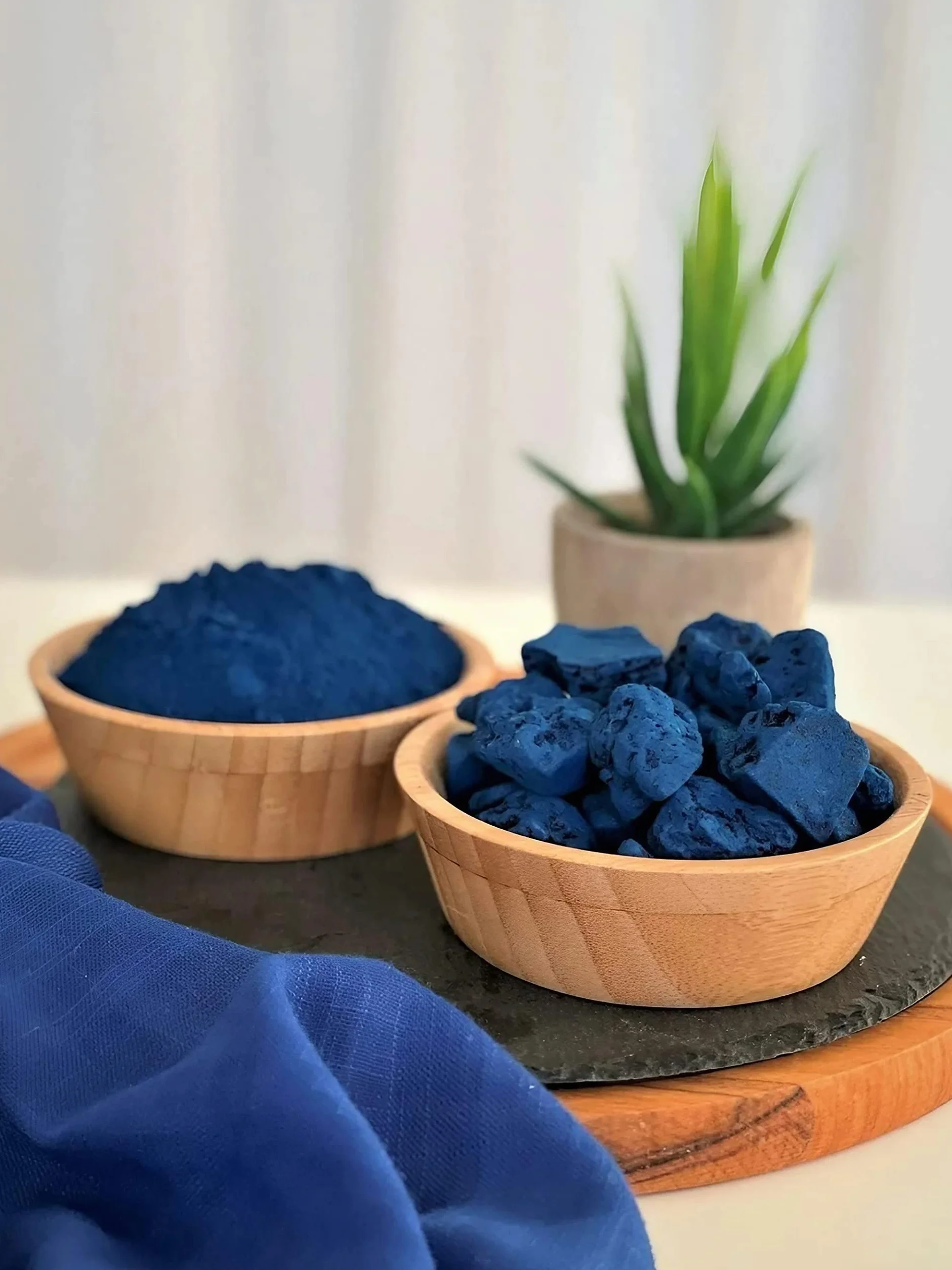 Oryginalny Nila Bleu Maroko Proszek – Naturalny niebieski pigment do włosów i skóry – 100% naturalny proszek rozjaśniający – ciesz się teraz tajnikami Orientu