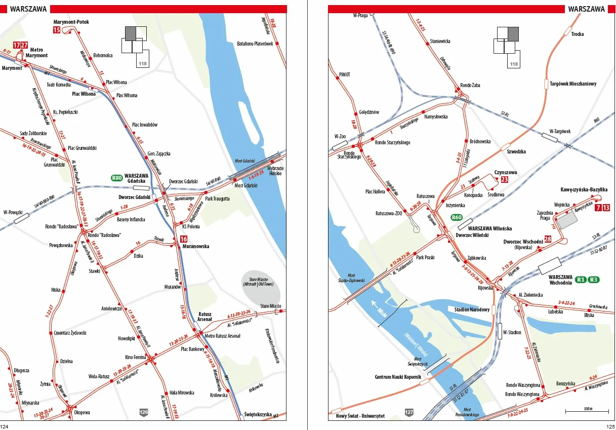U-Bahn, S-Bahn & Tram in Warszawa: Städtischer Schienennahverkehr in der polnischen Hauptstadt Warschau