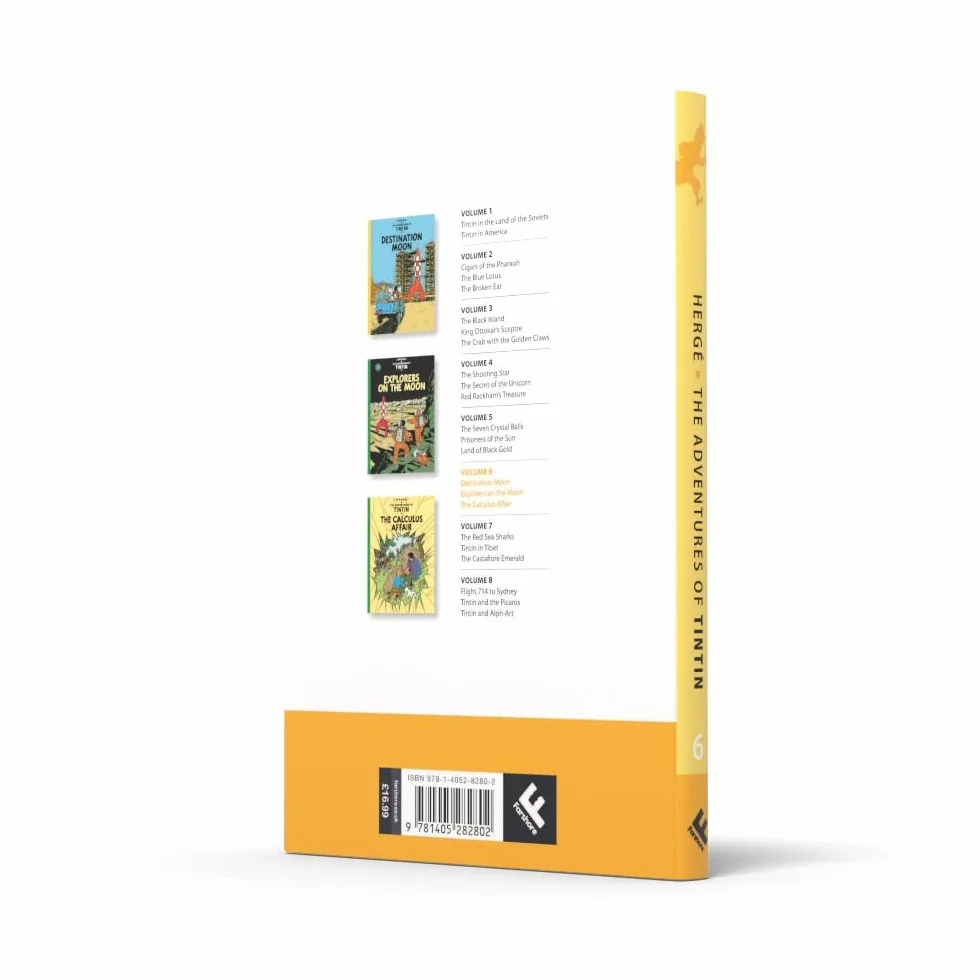 The Adventures of Tintin Volume 6: The Official Classic Children’s Illustrated Mystery Adventure Series