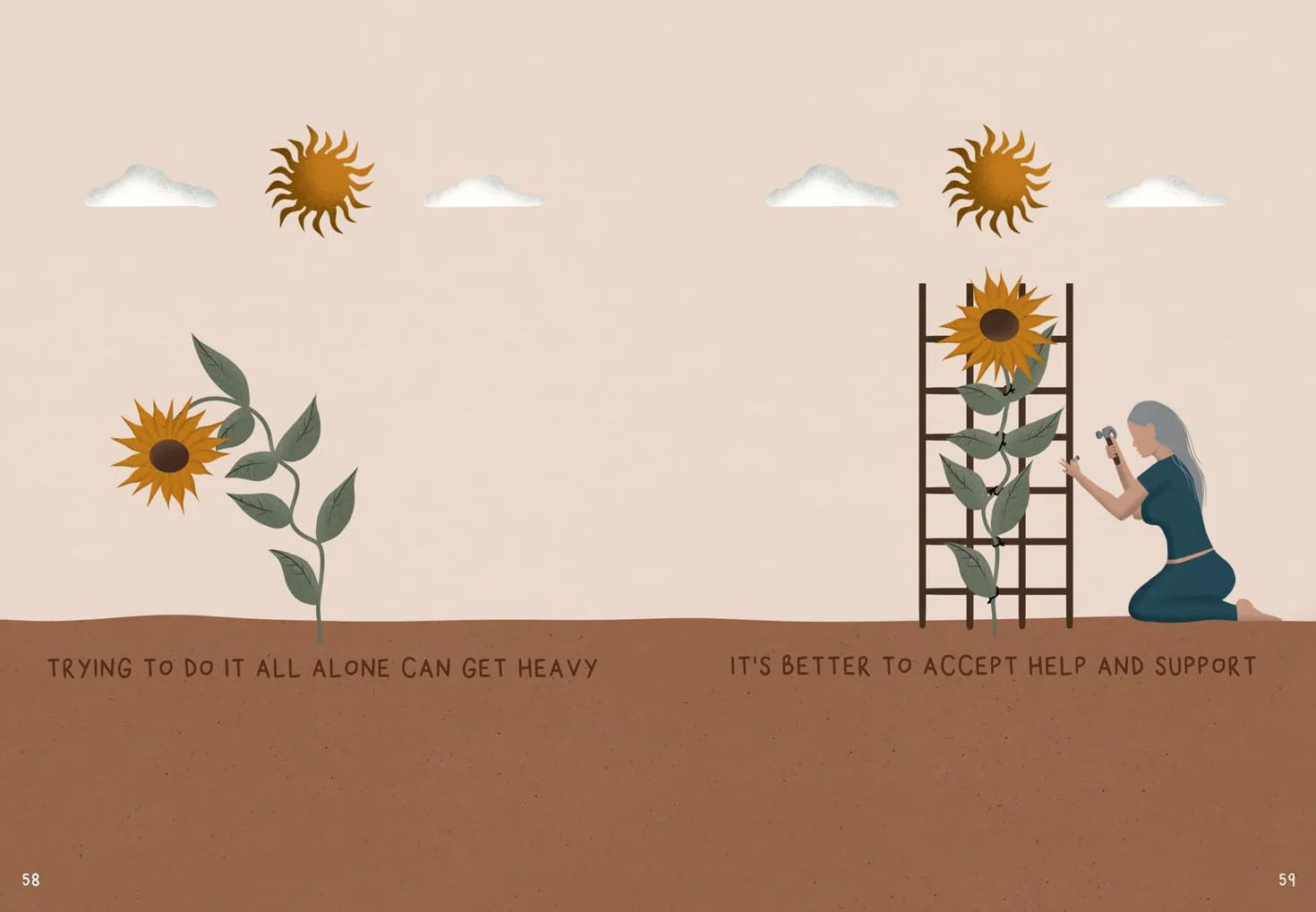 Flourish: A beautifully illustrated and inspiring gift book for a journey of healing and growth