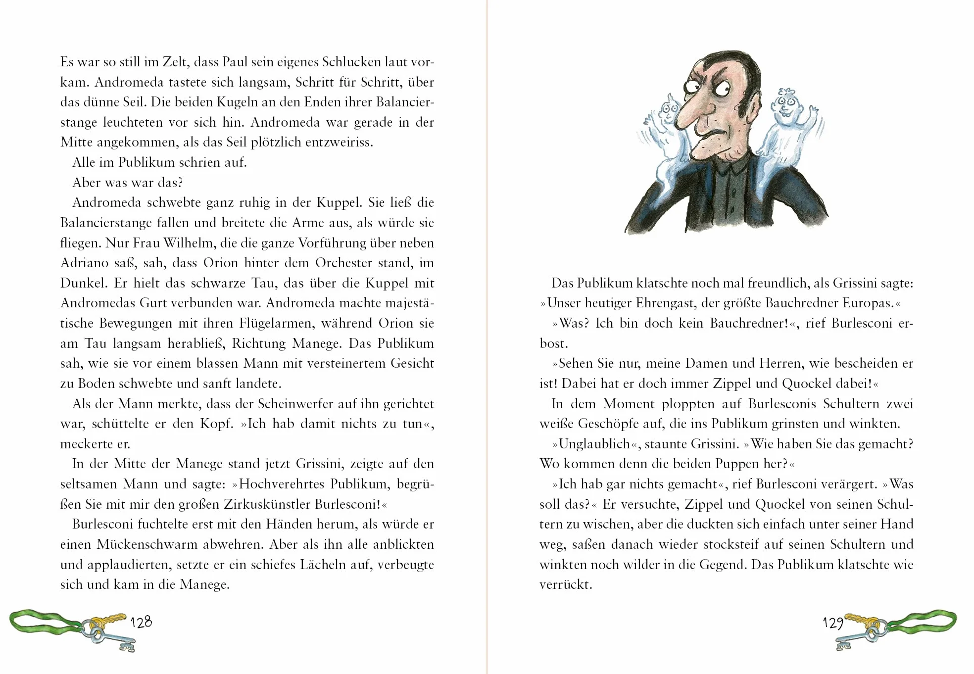 Zippel macht Zirkus: Neues Vorleseabenteuer vom wirklich wahren Schlossgespenst mit farbigen Illustrationen von Axel Scheffler ab 6: 3