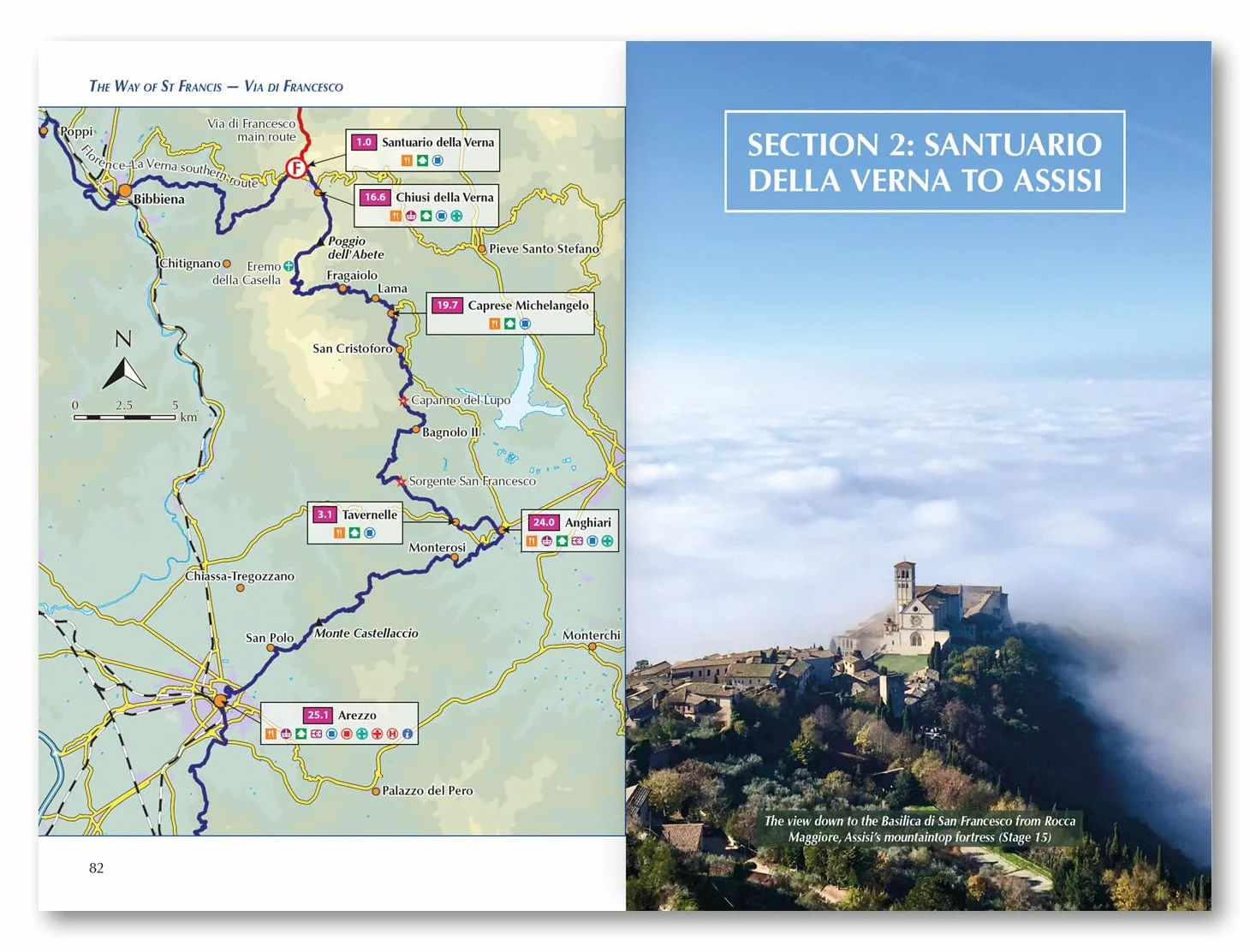 The way of St Francis: Via di francesco: From Florence to Assisi and Rome