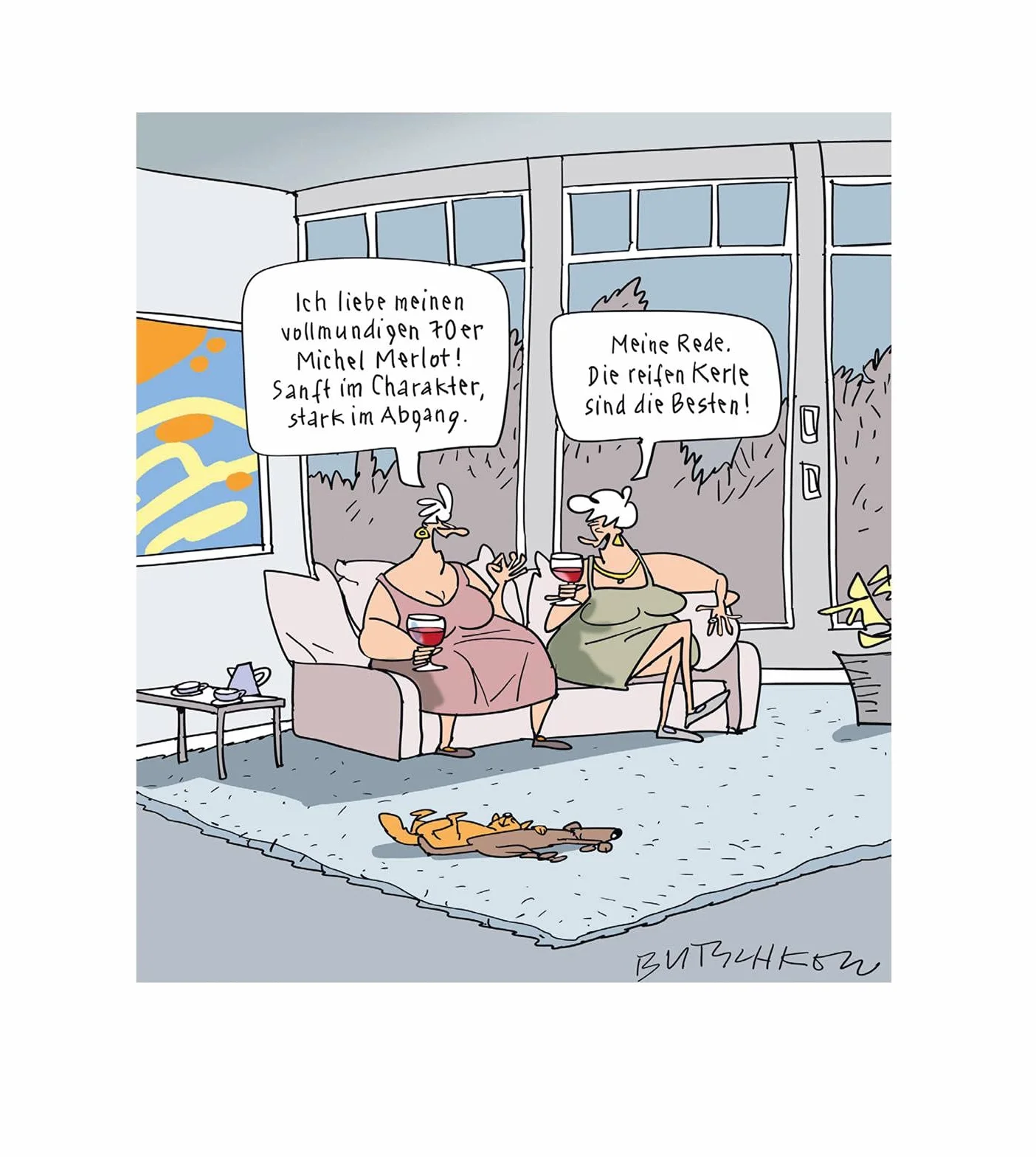 Je älter man wird, desto komischer werden die anderen: Cartoons und Texte | Für alle in den besten Jahren