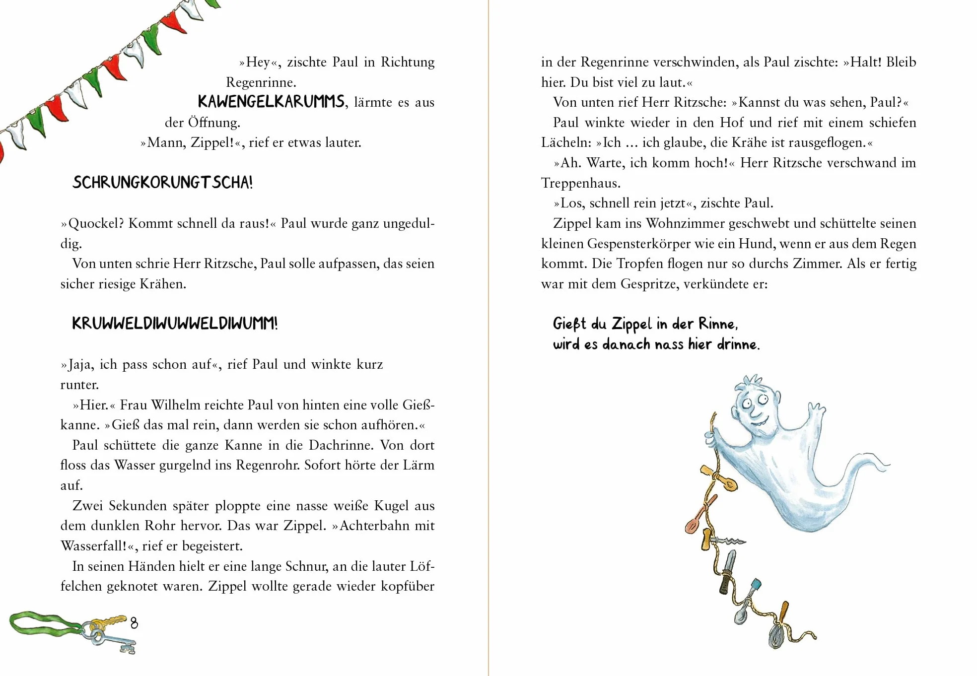 Zippel macht Zirkus: Neues Vorleseabenteuer vom wirklich wahren Schlossgespenst mit farbigen Illustrationen von Axel Scheffler ab 6: 3