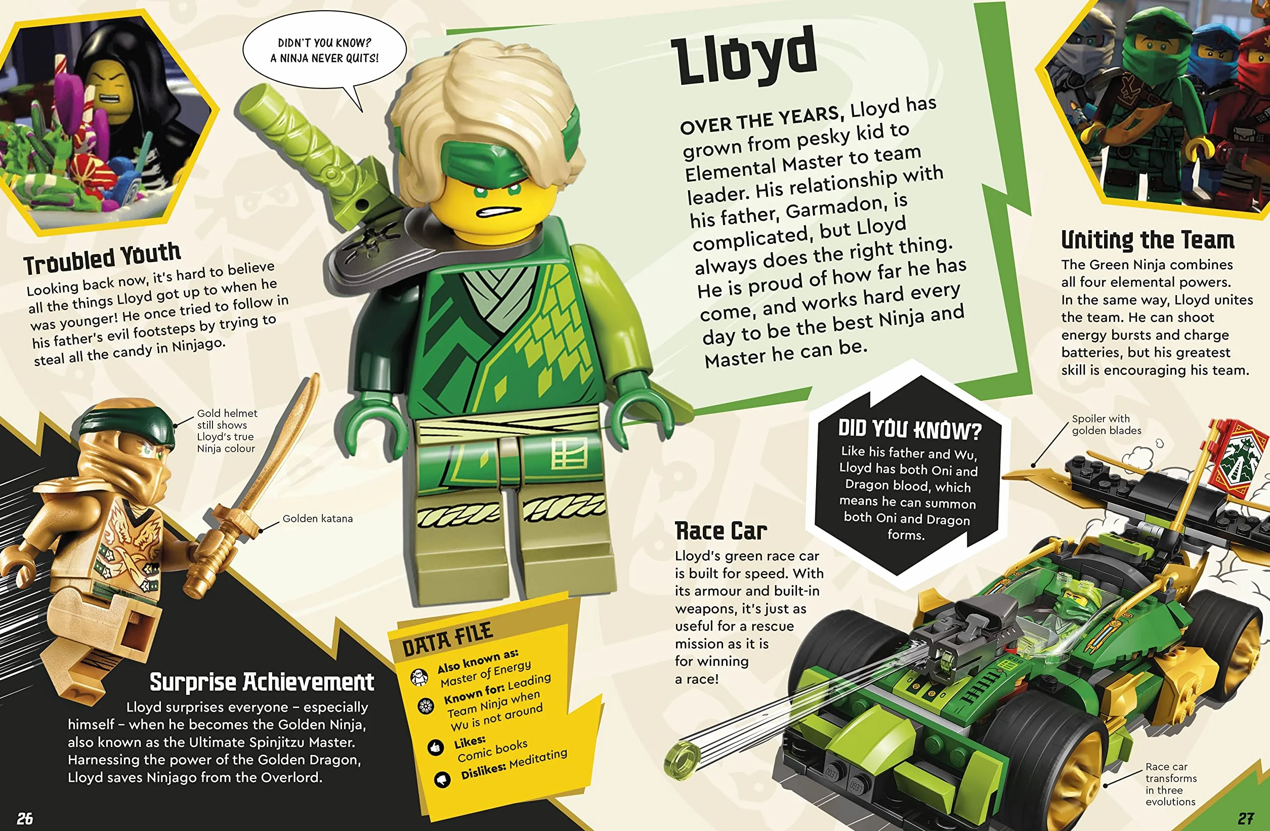 LEGO Ninjago Secret World of the Ninja: With Exclusive Lloyd LEGO Minifigure