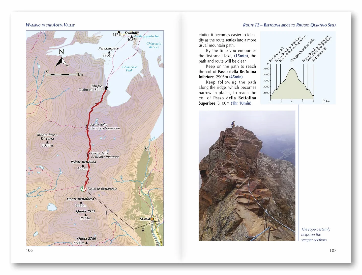 Walking in the aosta valley: Walks and Scrambles in the Shadows of Mont Blanc, the Matterhorn and Monte Rosa