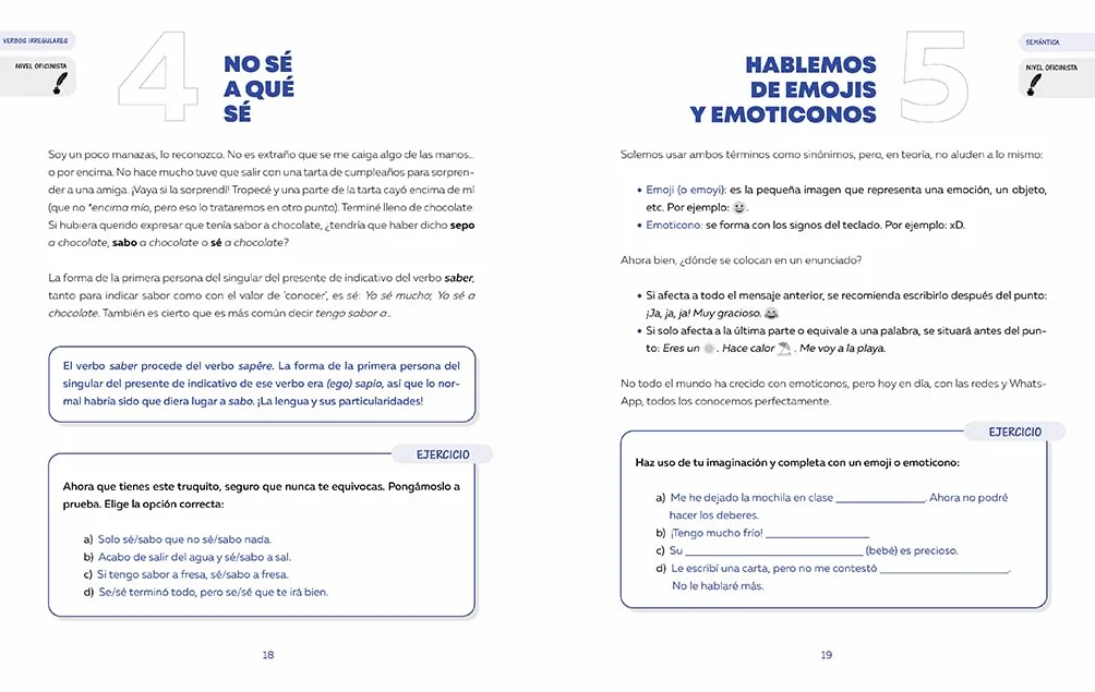 Sin faltas y a lo loco: 100 trucos, curiosidades y desafíos para poner a prueba tu español