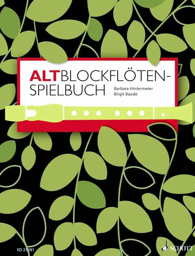Altblockfloten-spielbuch: für ältere Kinder, Jugendliche und Erwachsene. 1-3 Alt-Blockflöten, Klavier ad libitum. Spielbuch.
