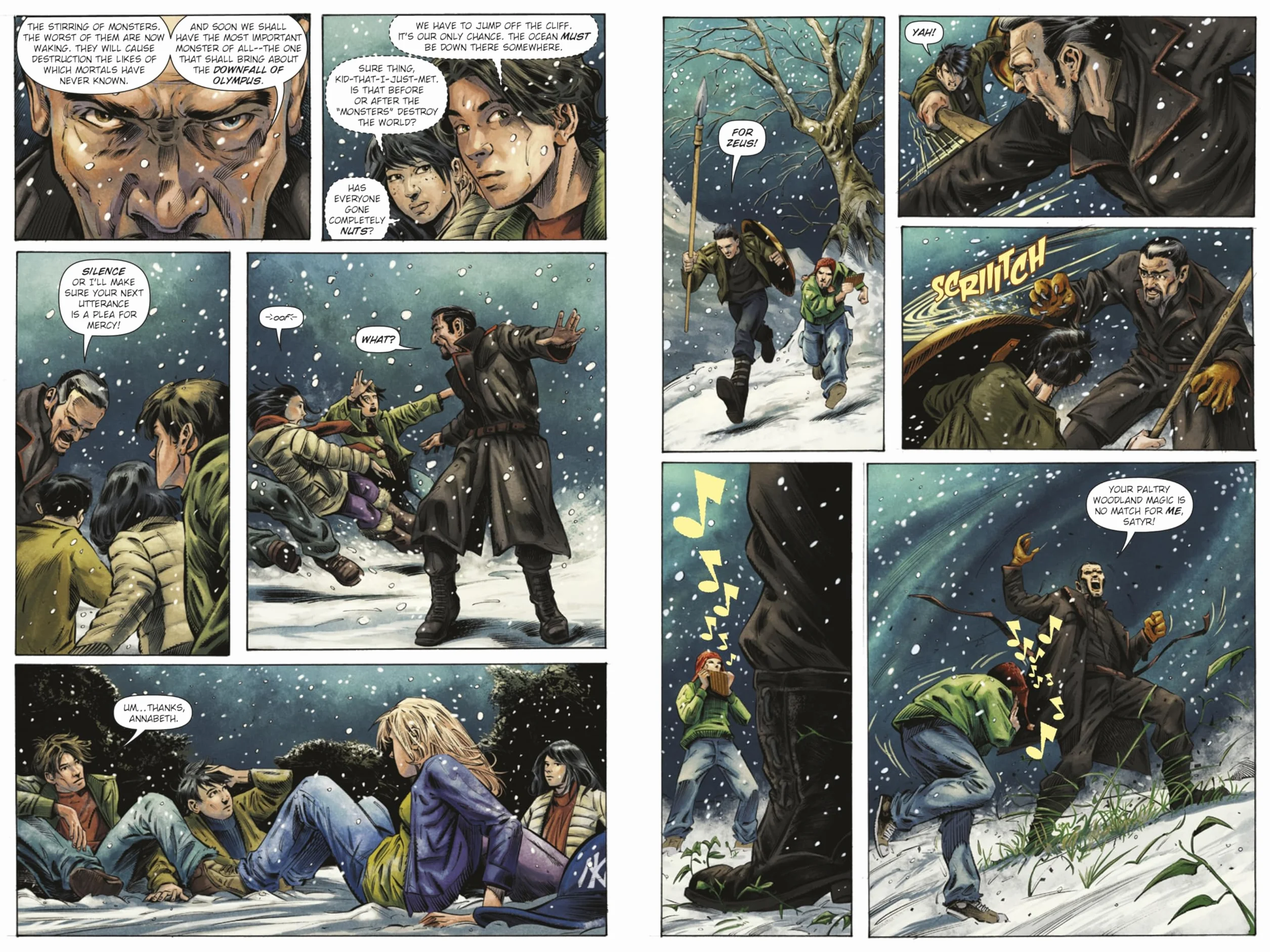 Percy Jackson and the Titan's Curse: The Graphic Novel (Book 3)