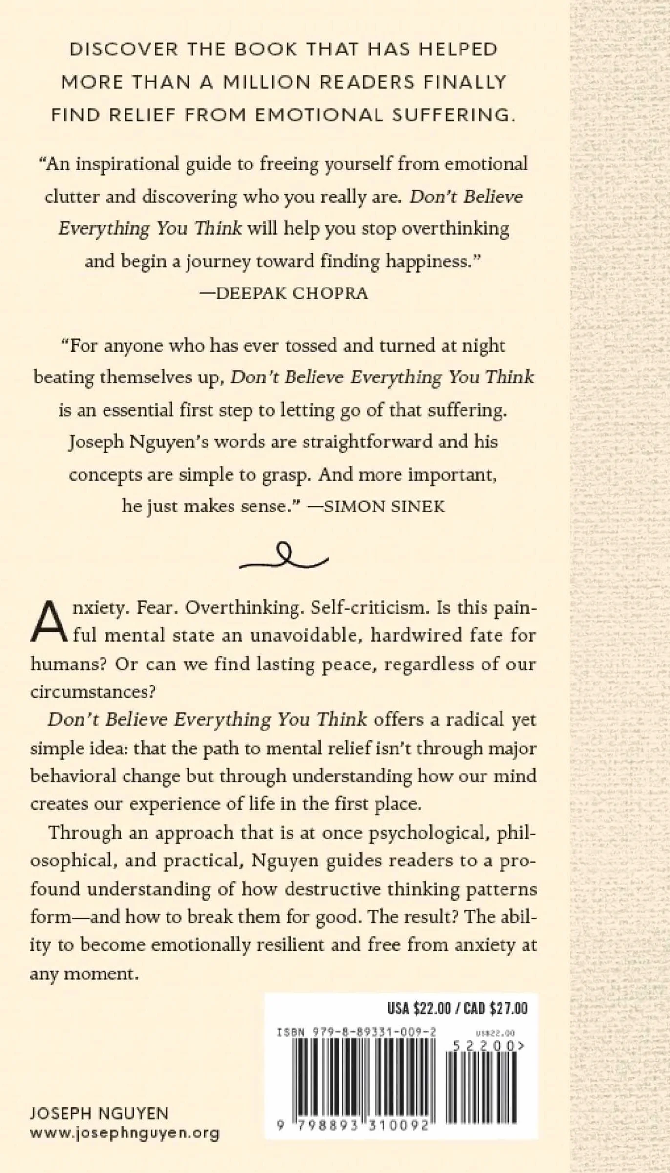 Don't Believe Everything You Think (Expanded Edition): Why Your Thinking Is the Beginning & End of Suffering