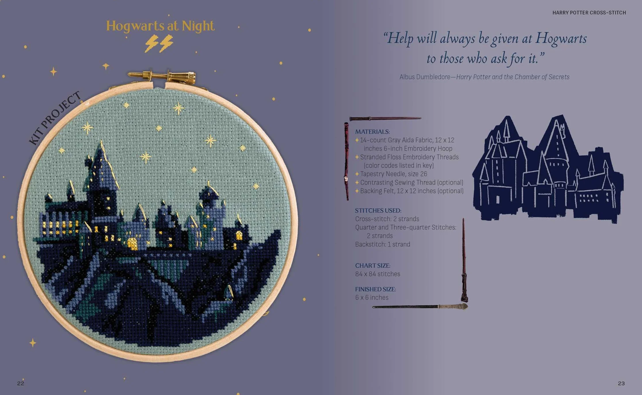 Harry Potter Cross-Stitch