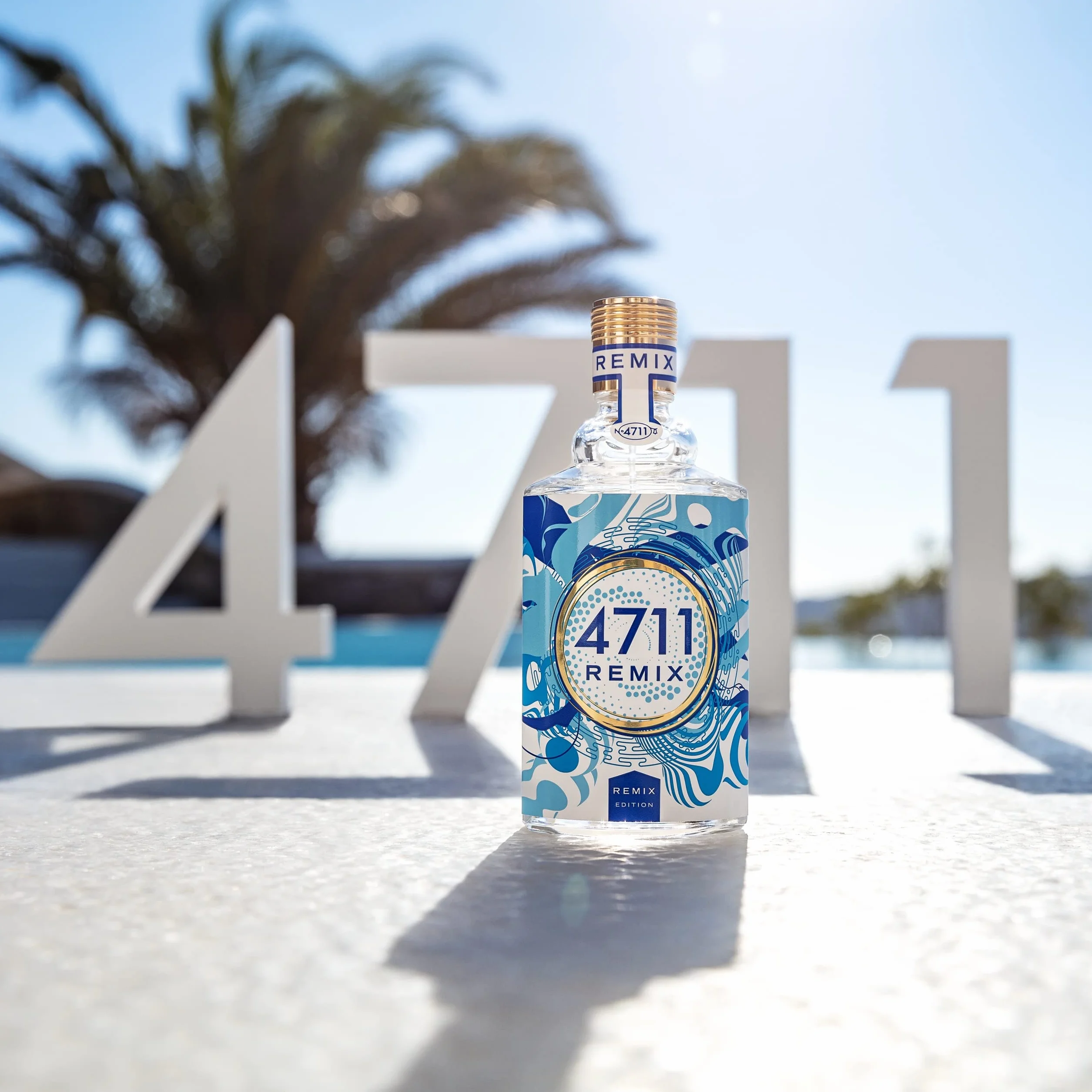 4711® Remix Cologne Sparkling Island I Eau de Cologne - owocowy - rewitalizujący - letni - owocowy i świeży limonka teraz w nowej, błyszczącej mieszance. I Spray z naturalnym rozpylaczem 100 ml