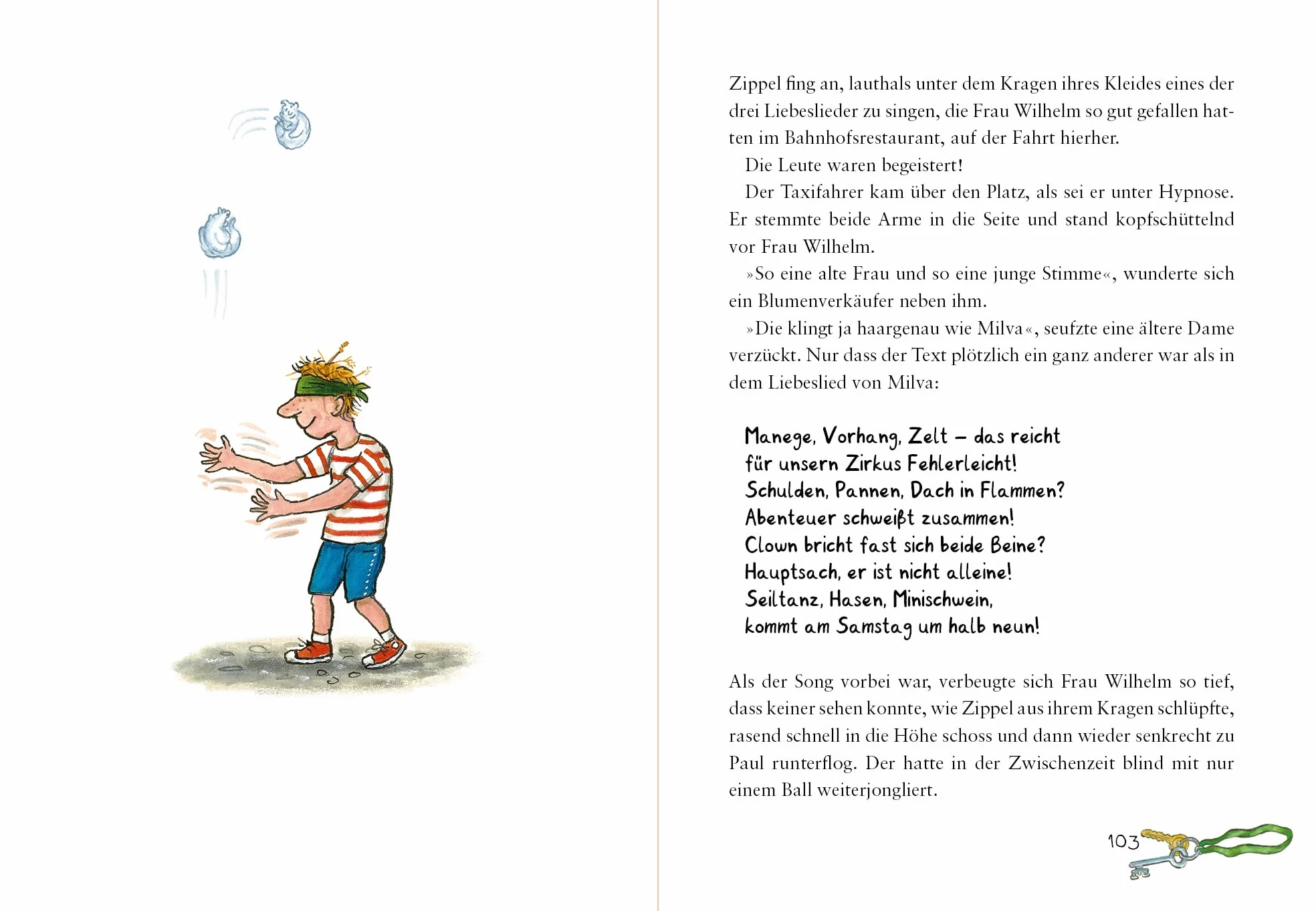 Zippel macht Zirkus: Neues Vorleseabenteuer vom wirklich wahren Schlossgespenst mit farbigen Illustrationen von Axel Scheffler ab 6: 3