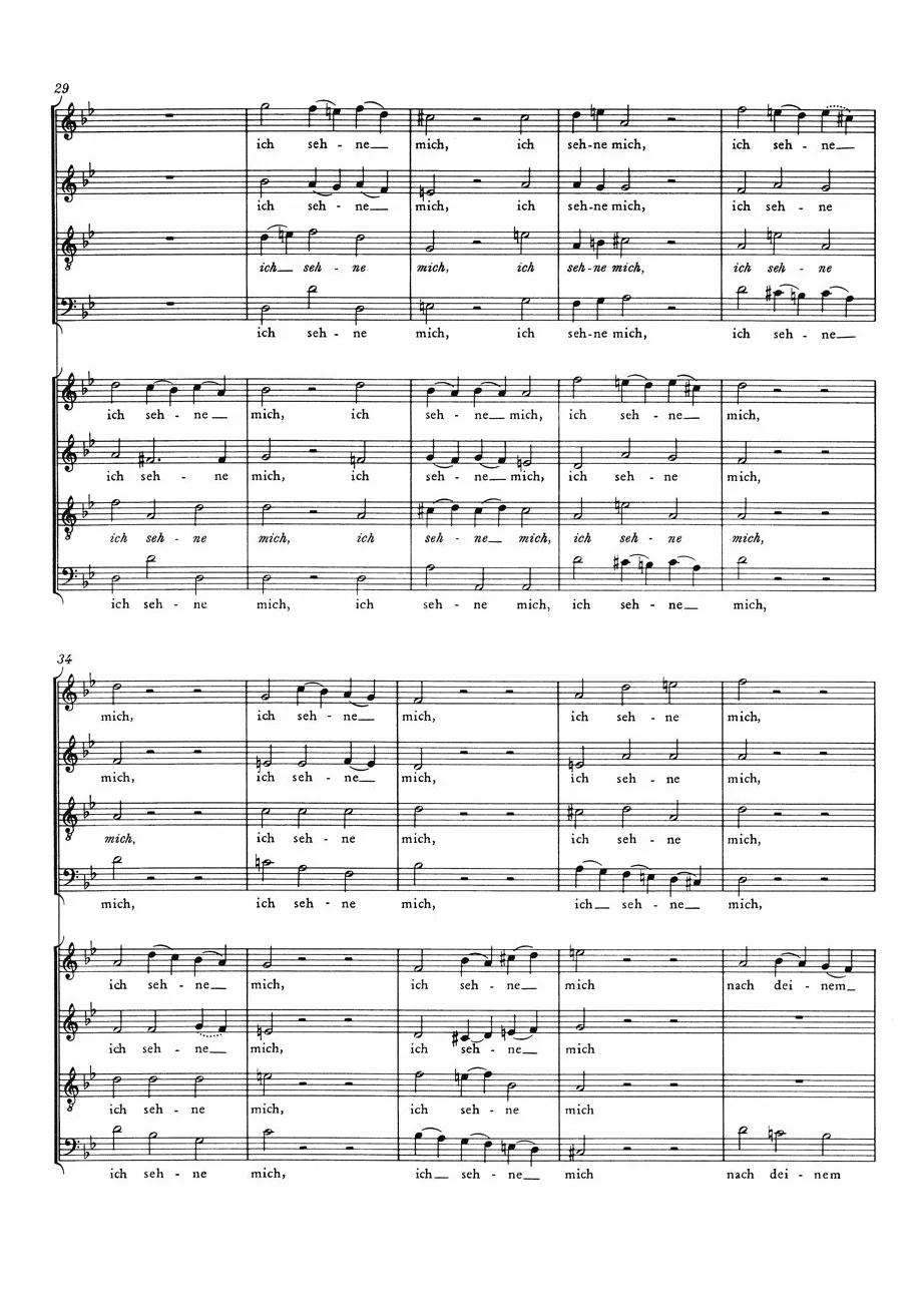 Komm, Jesu, komm BWV 229