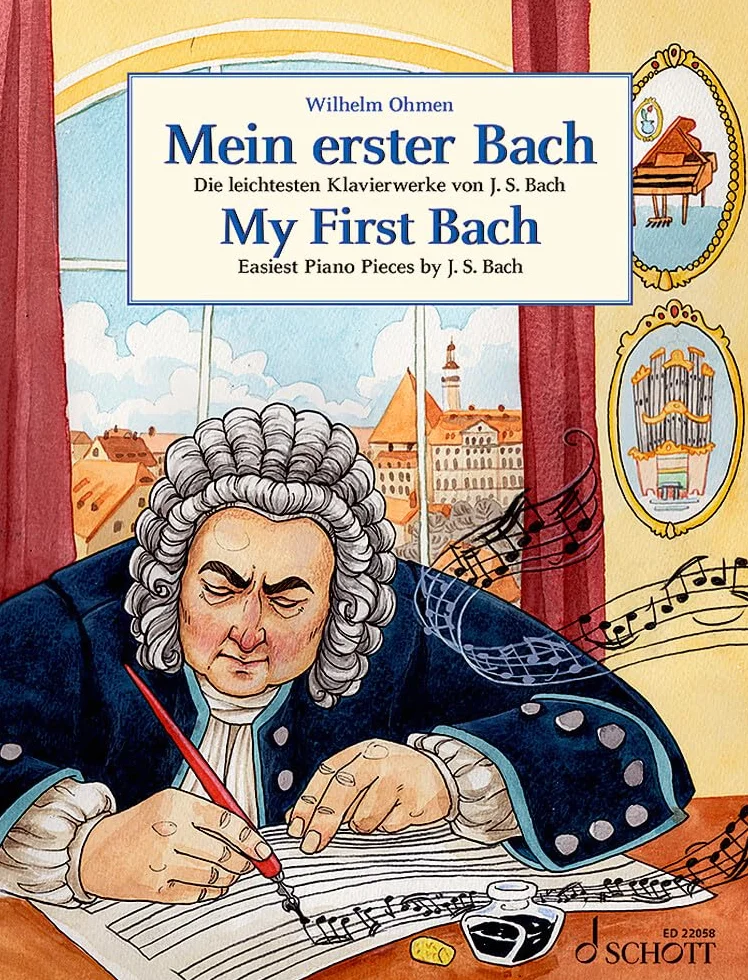 My first bach piano: Easiest Piano Pieces by J. S. Bach. piano.