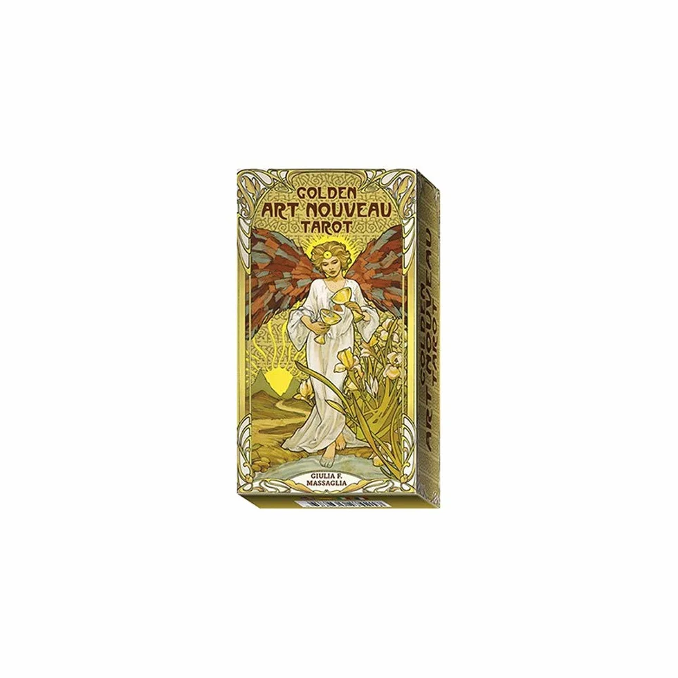 Golden art nouveau. Mini tarot. Ediz. multilingue