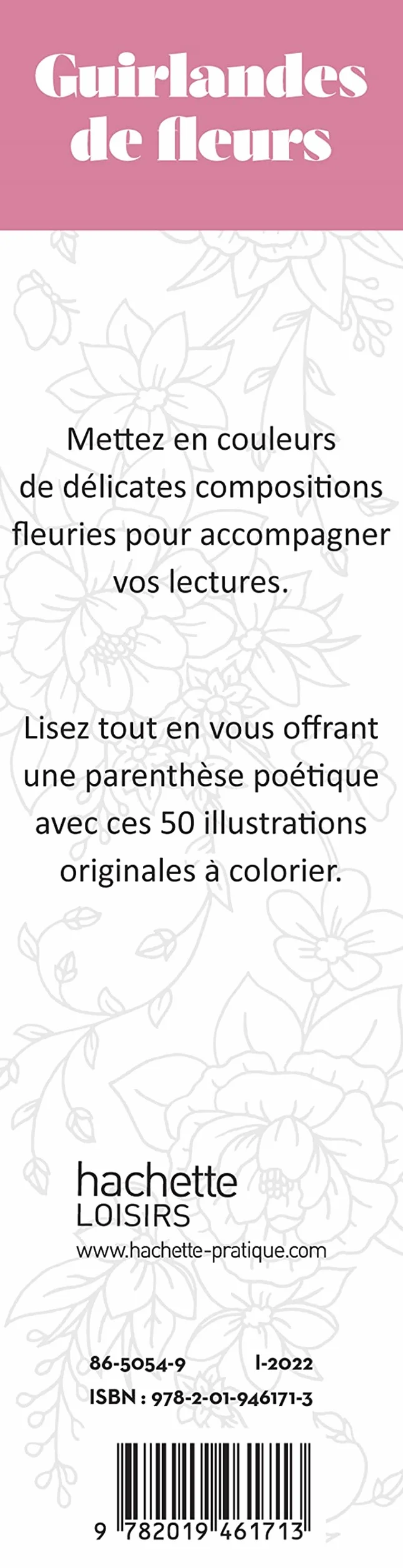 Marque-pages Guirlandes de fleurs