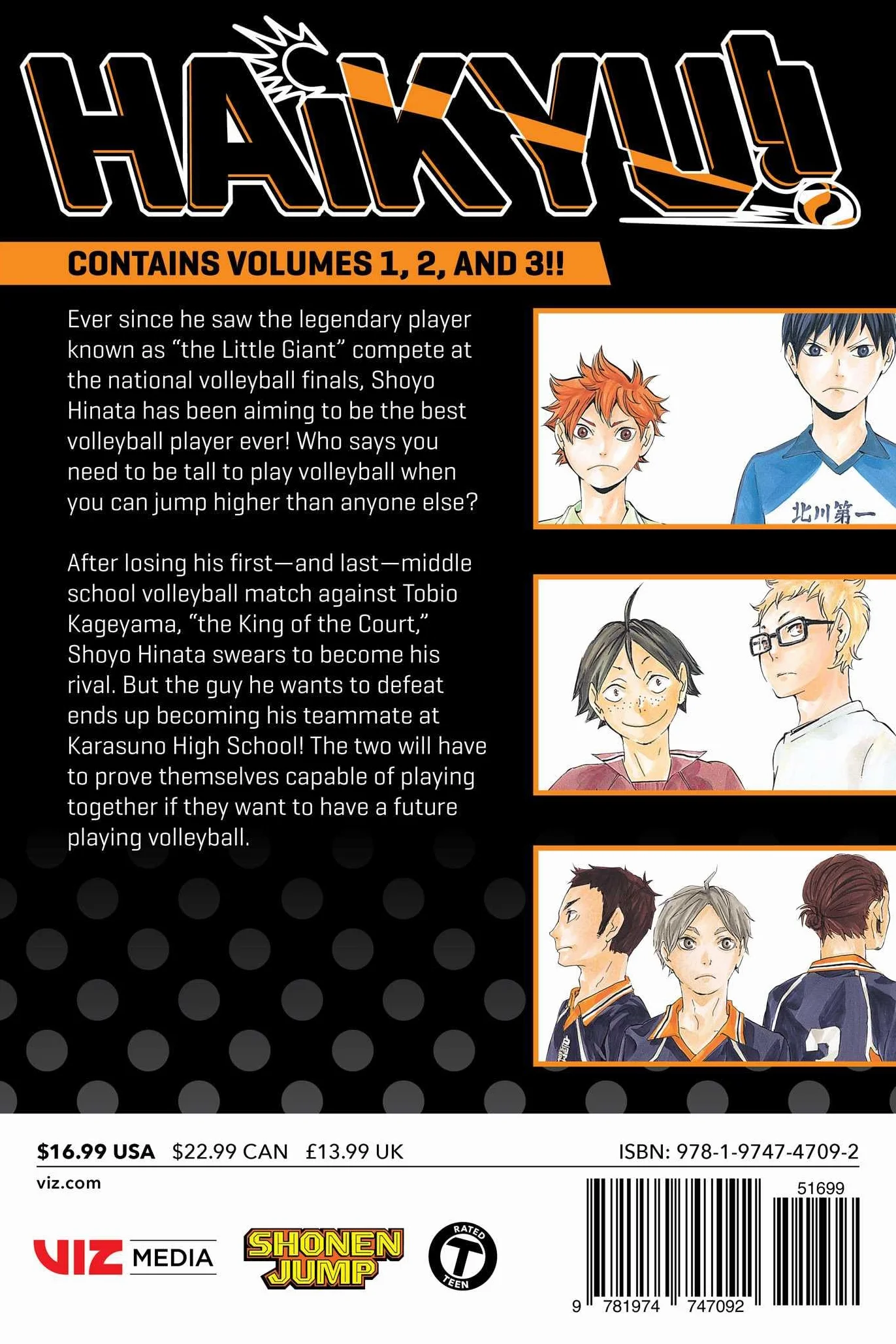 Haikyu!! (3-In-1 Edition), Vol. 1: Includes Vols. 1, 2 & 3