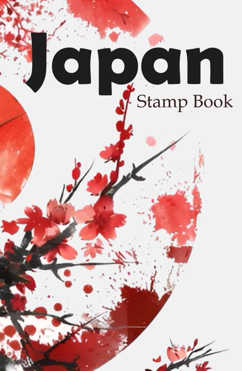 Stamp Book Japan Hardcover.: A Small Eki Stamps Collection Notebook from Your Japanese Rail and Travel Trip.