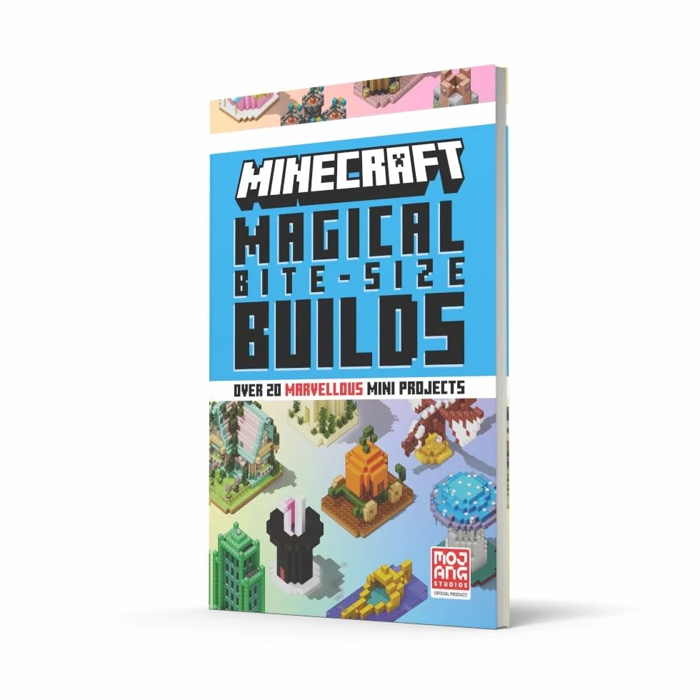 Minecraft Magical Bite-Size Builds: An official illustrated guide with over 20 building mini-projects to create in the game. Perfect for gamers of all ages!