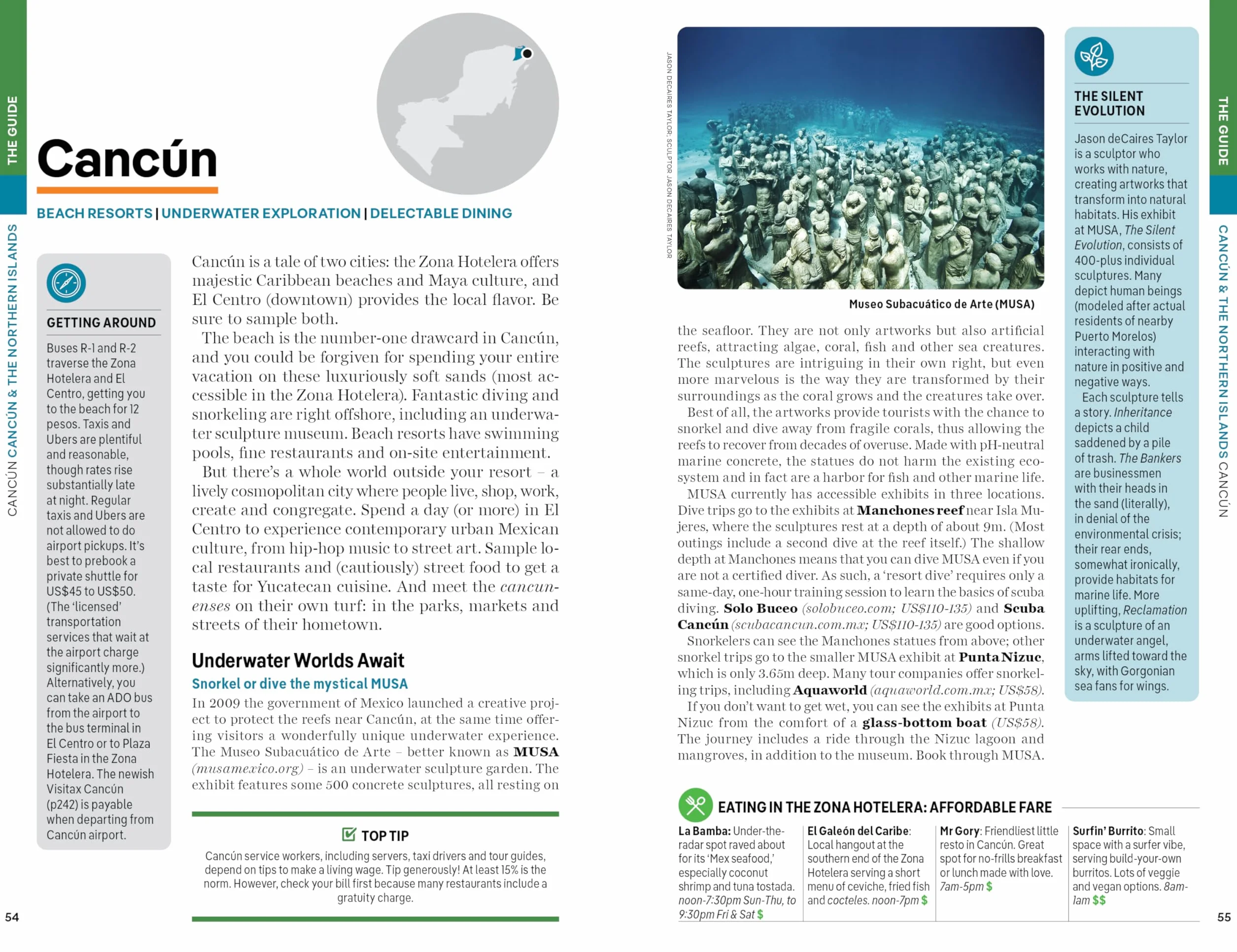 Cancun, Cozumel & the Yucatan 11ed -anglais-: Plan the Trip of a Lifetime | Detailed Itineraries & Maps | Insider Tips | Covers Hidden Shipwrecks, Crocodiles, Folk Art and more