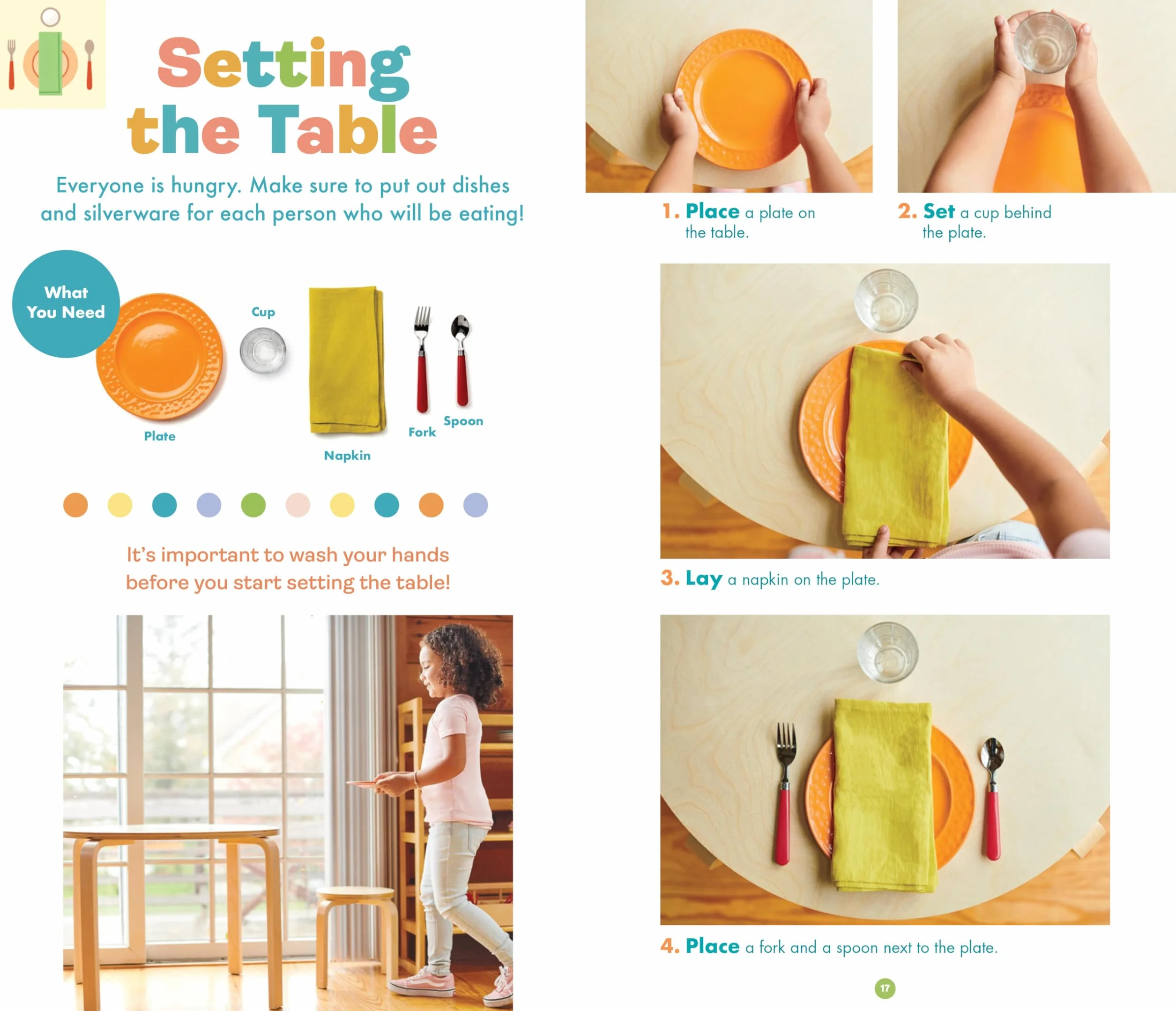 I Help at Home!: I Can Clean My Room, Fold Laundry, Set the Table, and More: Montessori Life Skills
