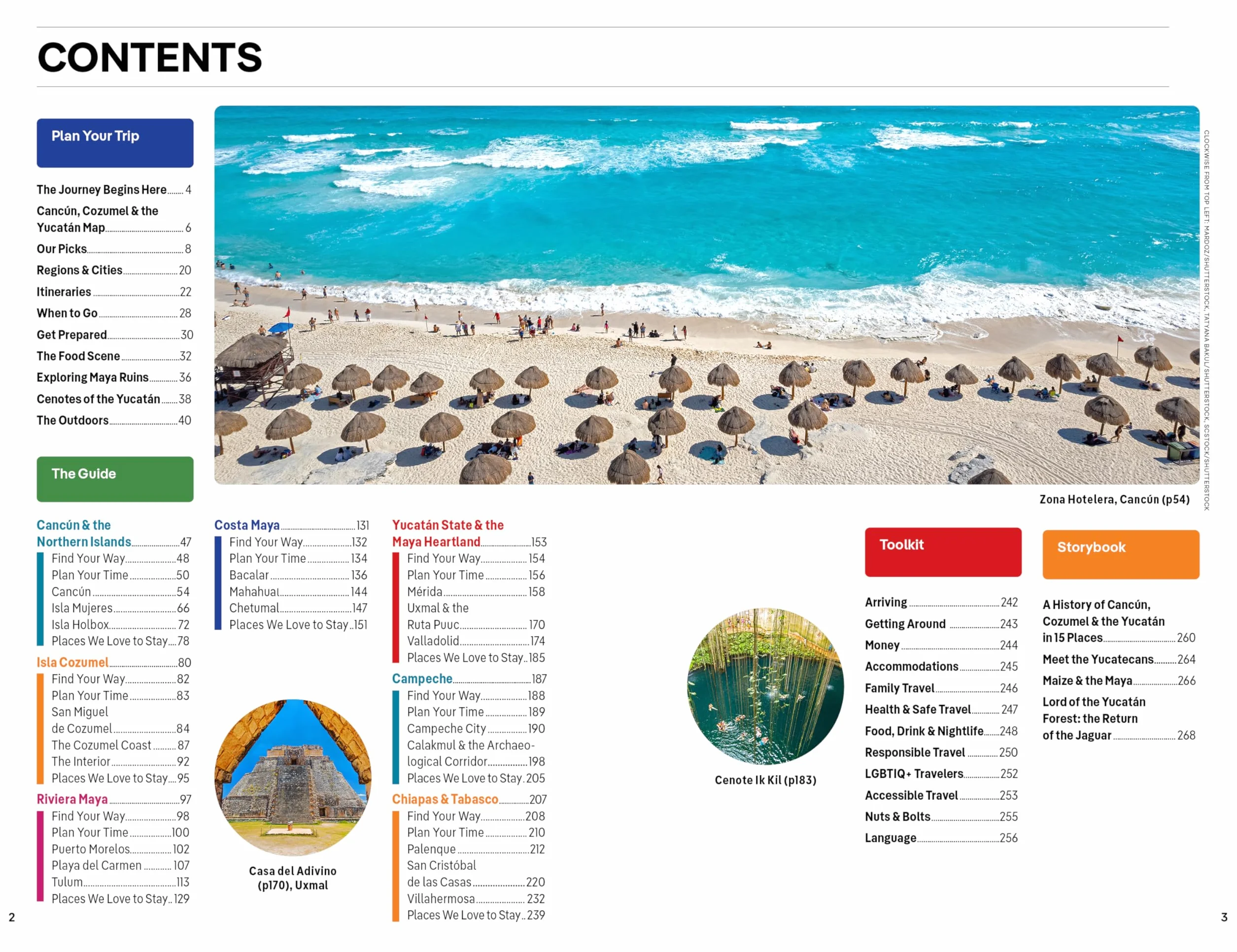 Cancun, Cozumel & the Yucatan 11ed -anglais-: Plan the Trip of a Lifetime | Detailed Itineraries & Maps | Insider Tips | Covers Hidden Shipwrecks, Crocodiles, Folk Art and more