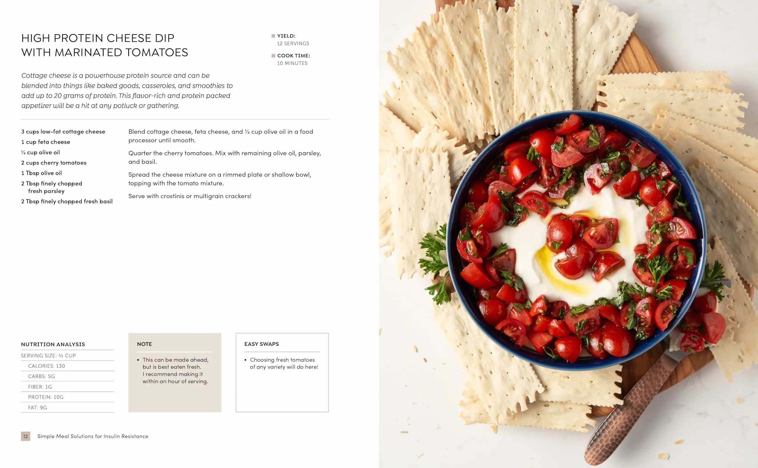 Simple Meal Solutions for Insulin Resistance: 75 Recipes to Improve Insulin Resistance and Support Stable Blood Sugar