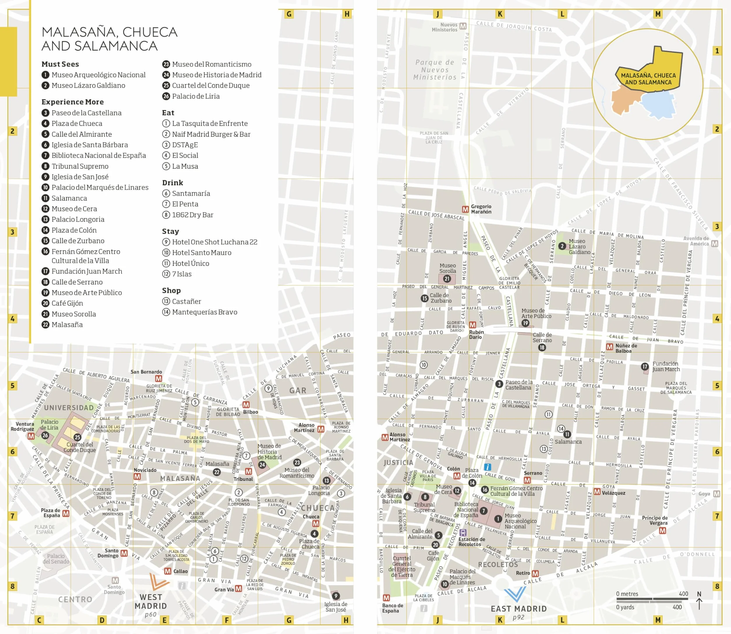 DK Madrid: Must-See Sights. Culture & History. Detailed Maps & Tours. Covers Plaza Mayor, Salamanca, La Latina