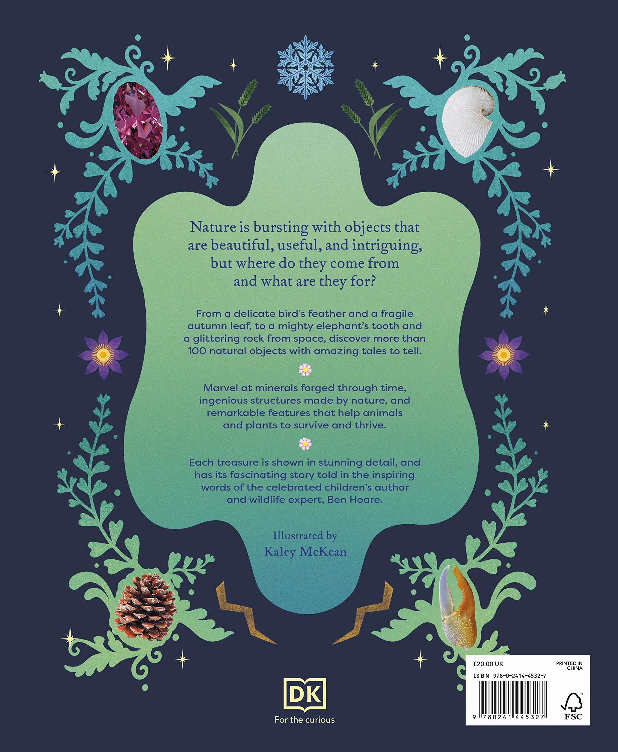 Nature's Treasures: Tales Of More Than 100 Extraordinary Objects From Nature (DK Treasures)