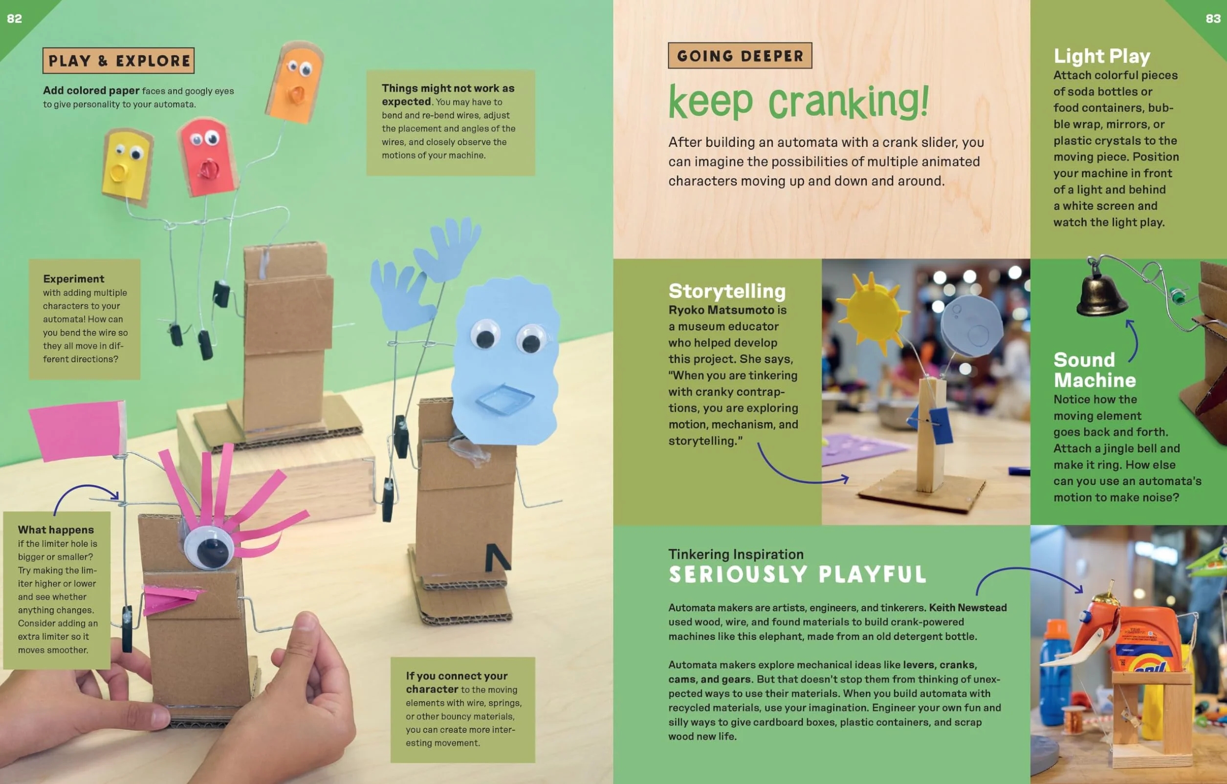The Tinkering Workshop: Explore, Invent & Build with Everyday Materials; 100 Hands-On Steam Projects