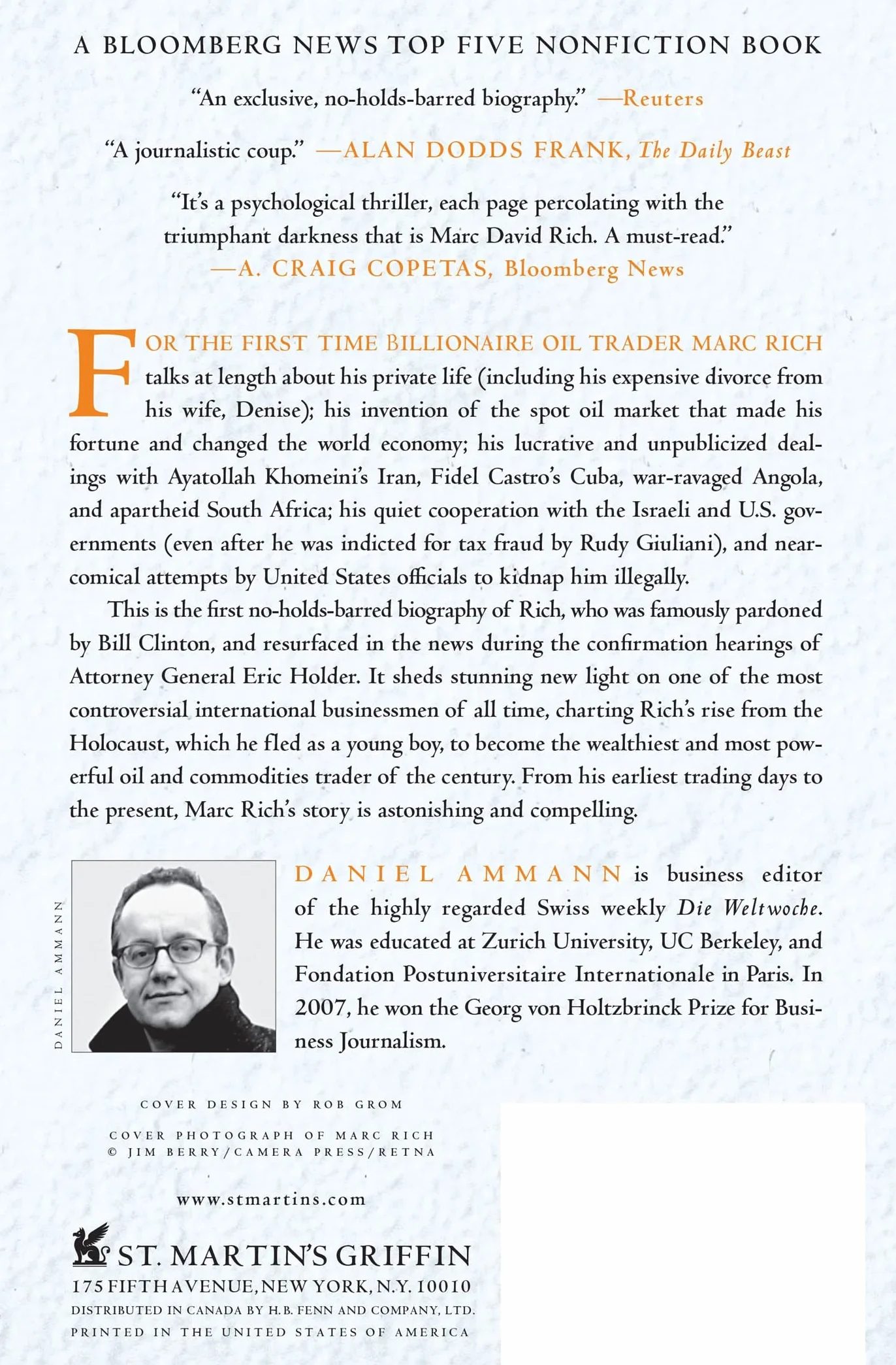 The King of Oil: The Secret Lives of Marc Rich