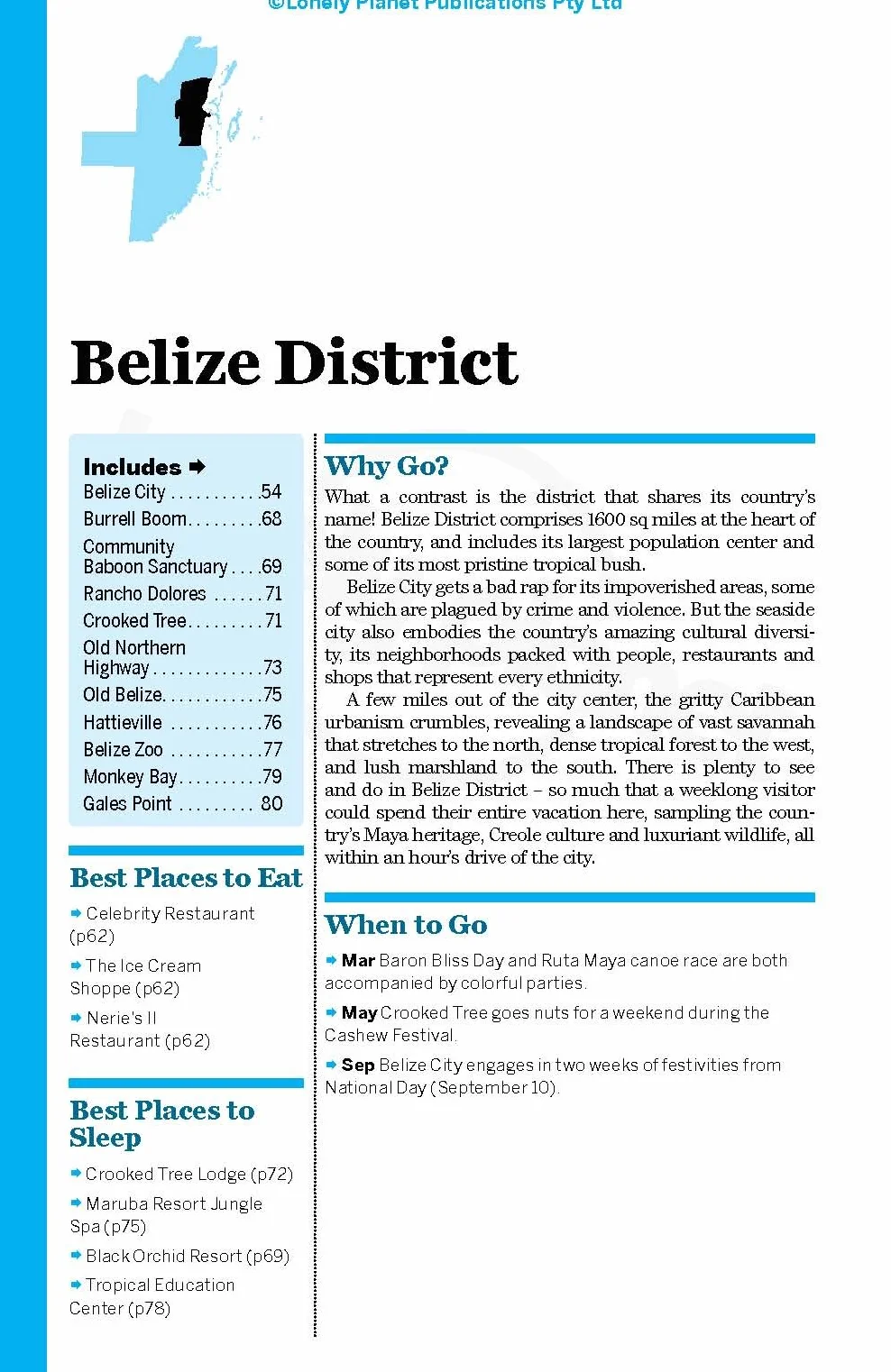 Belize - 6ed - Anglais