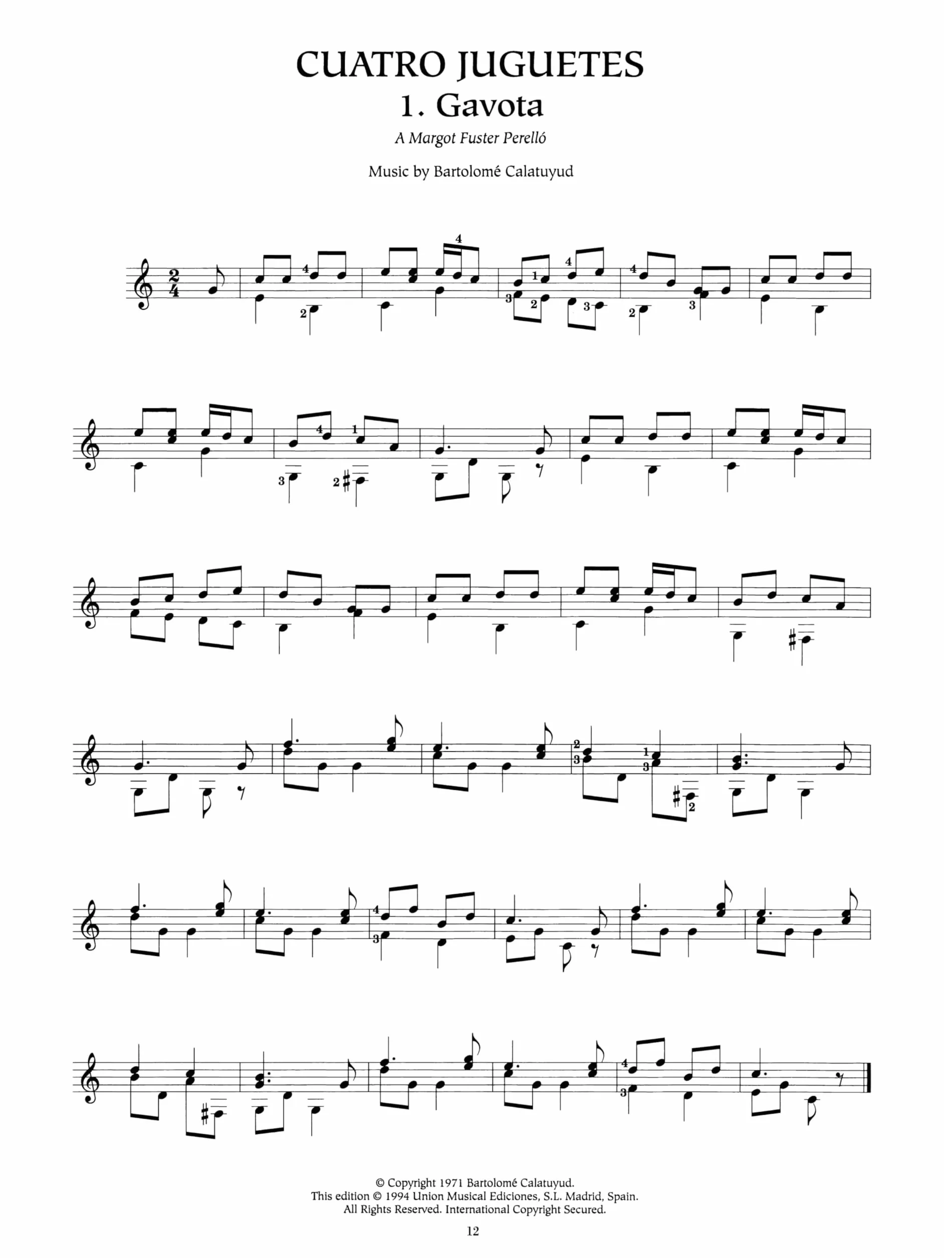 The guitar music of spain volume 1