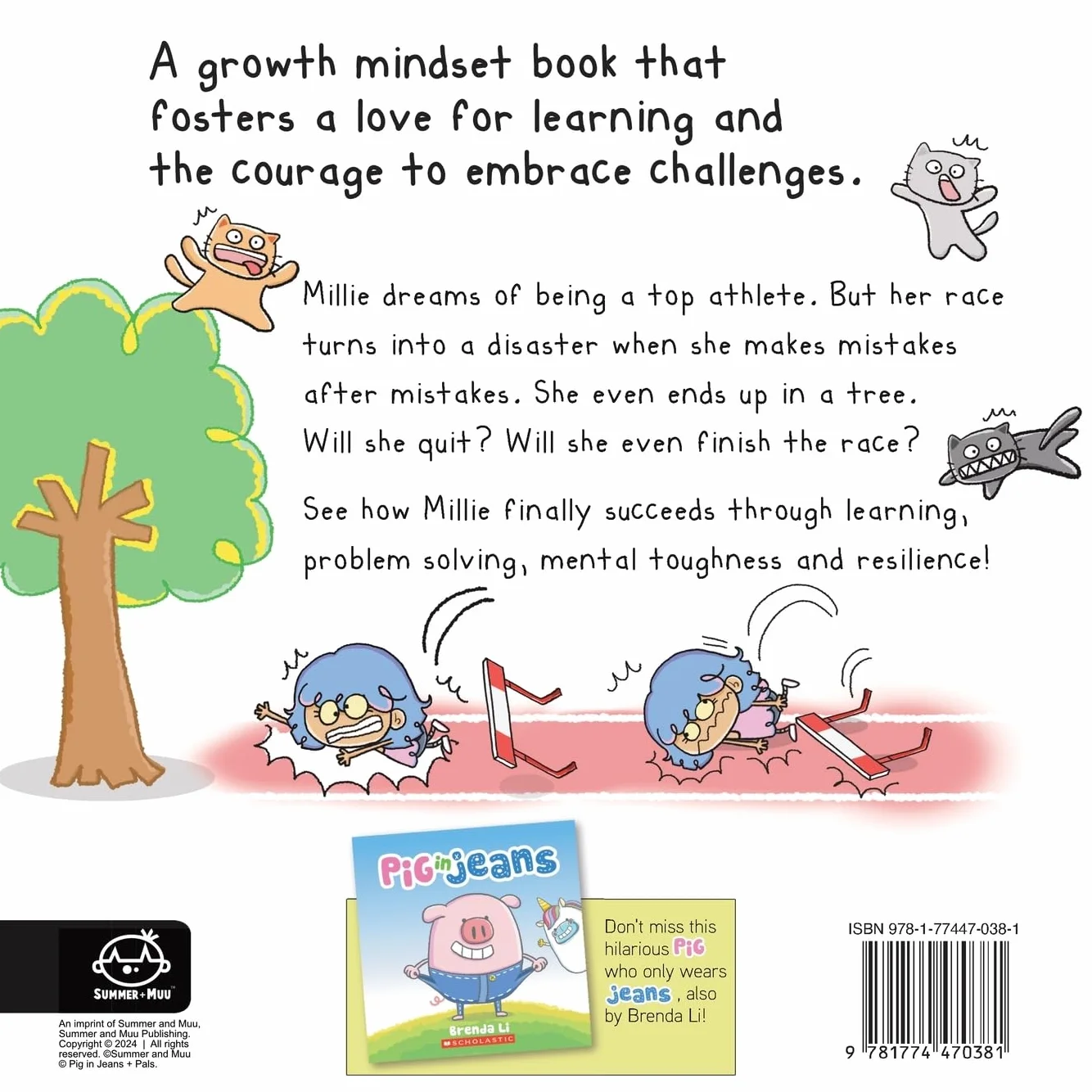 The Girl Who Makes a Million Mistakes: A Growth Mindset Book for Kids to Boost Confidence, Self-Esteem and Resilience
