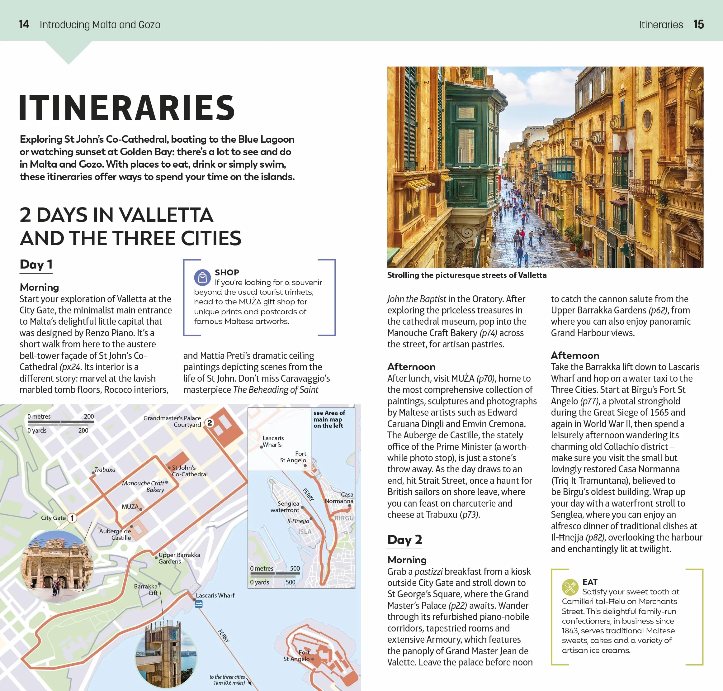 DK Top 10 Malta and Gozo: Top 10 lists for your perfect trip, plus an all-weather folded map