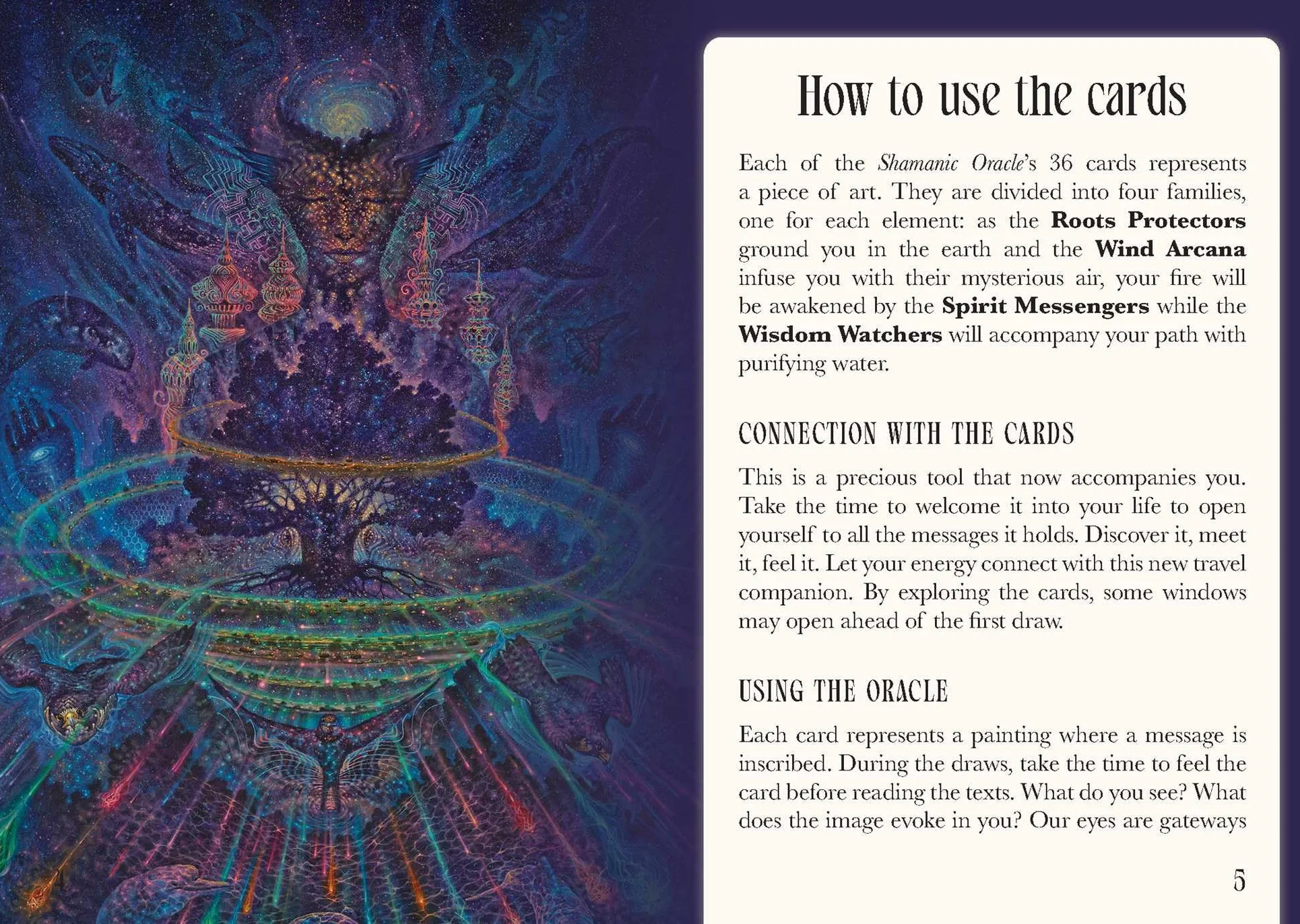 Shamanic Oracle: Connect to the medicine of the earth
