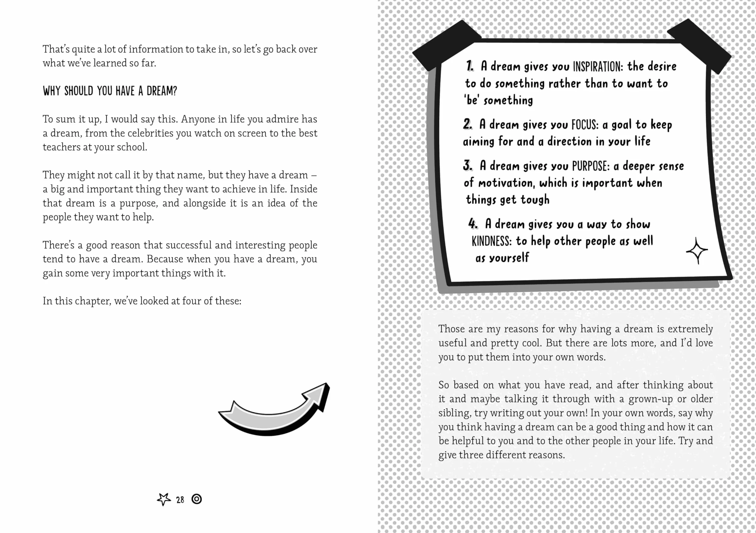What's Your Dream? The Workbook: The children's illustrated edition