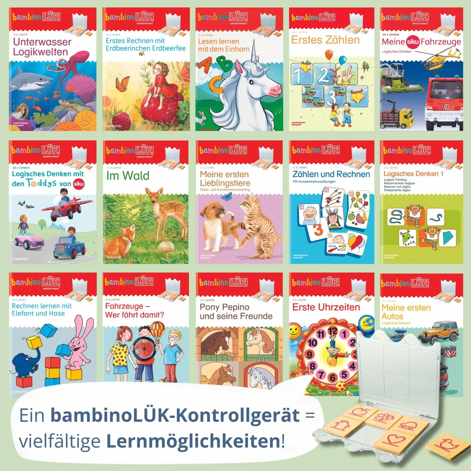 bambinoLÜK-Set Logisches Denken: 3/4/5 Jahre