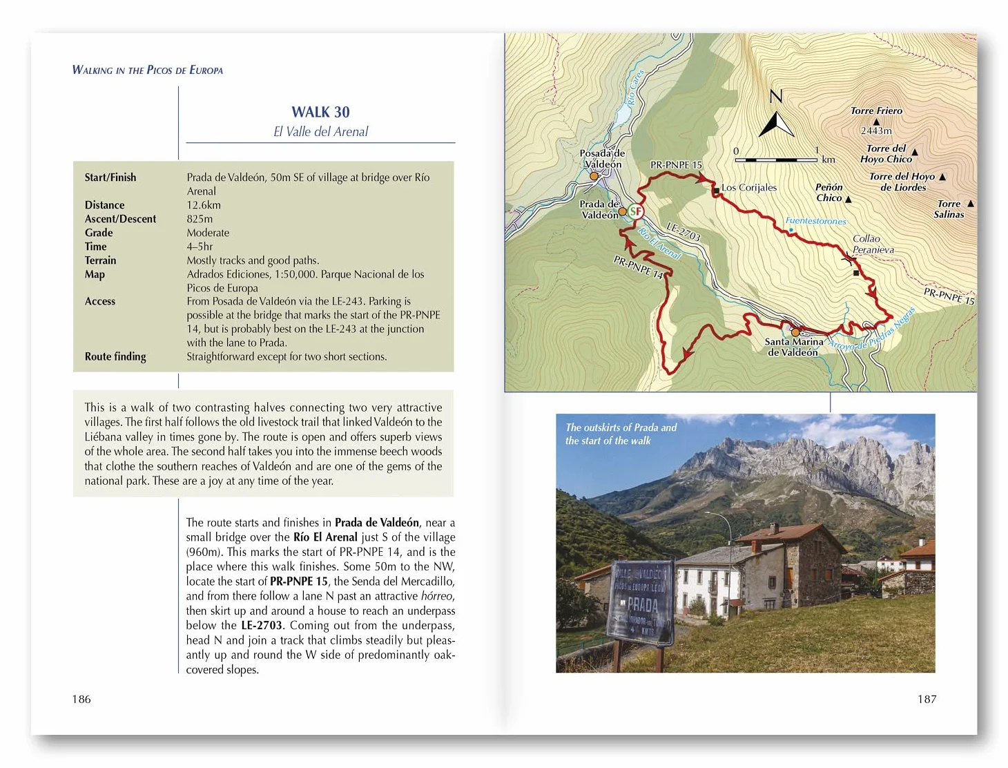 Walking in the Picos de Europa: 42 Walks and Treks in Spain's First National Park