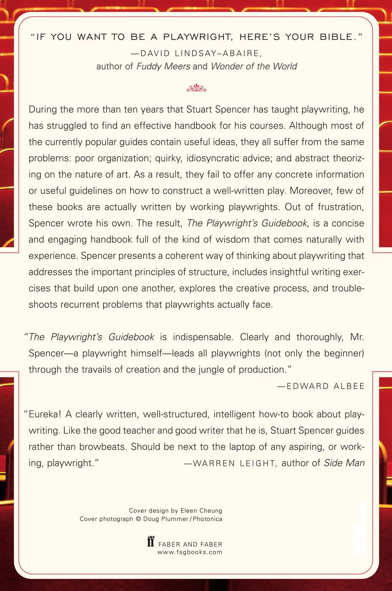The Playwright's Guidebook: An Insightful Primer on the Art of Dramatic Writing