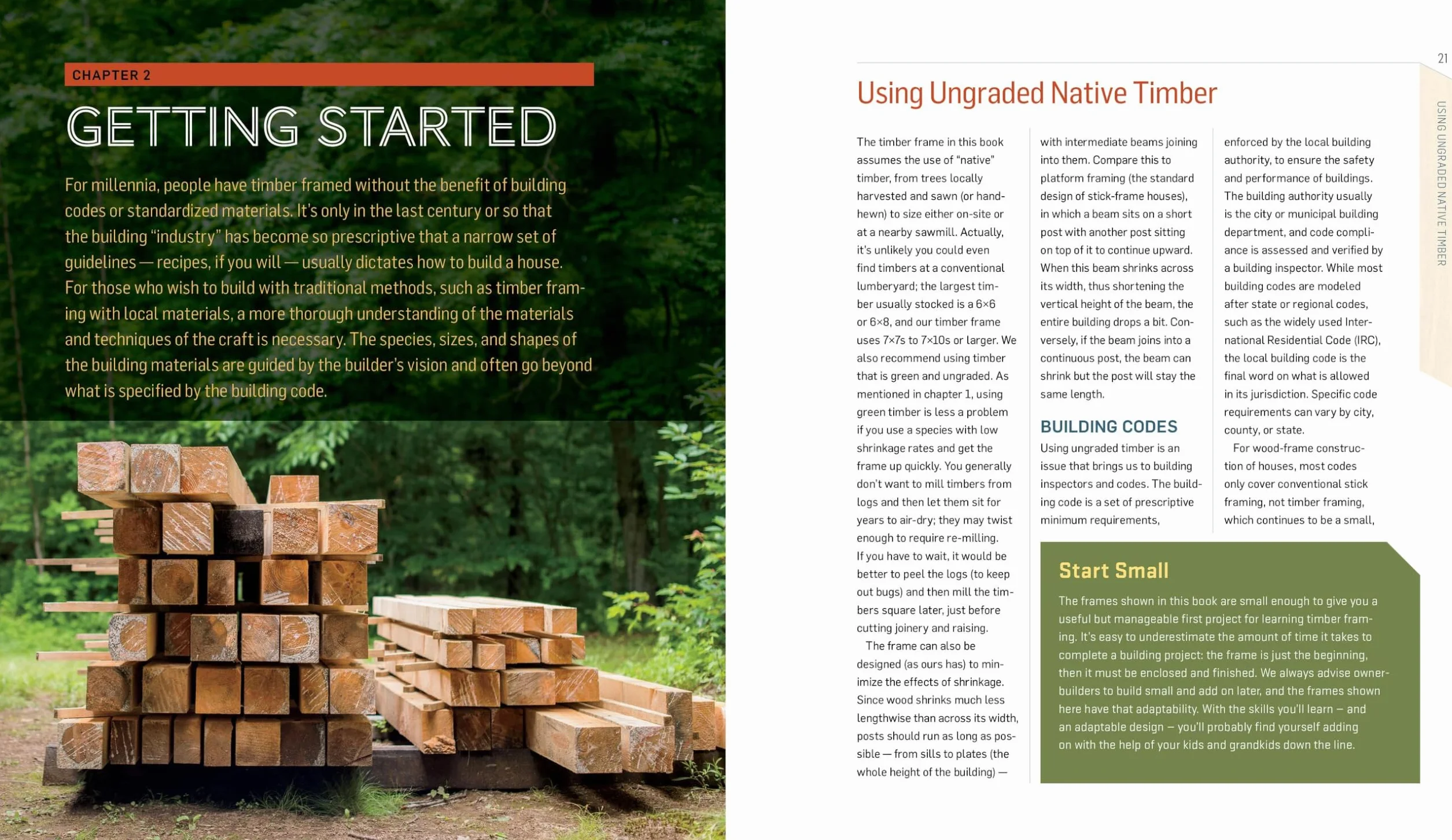 Learn to Timber Frame: Craftsmanship, Simplicity, Timeless Beauty