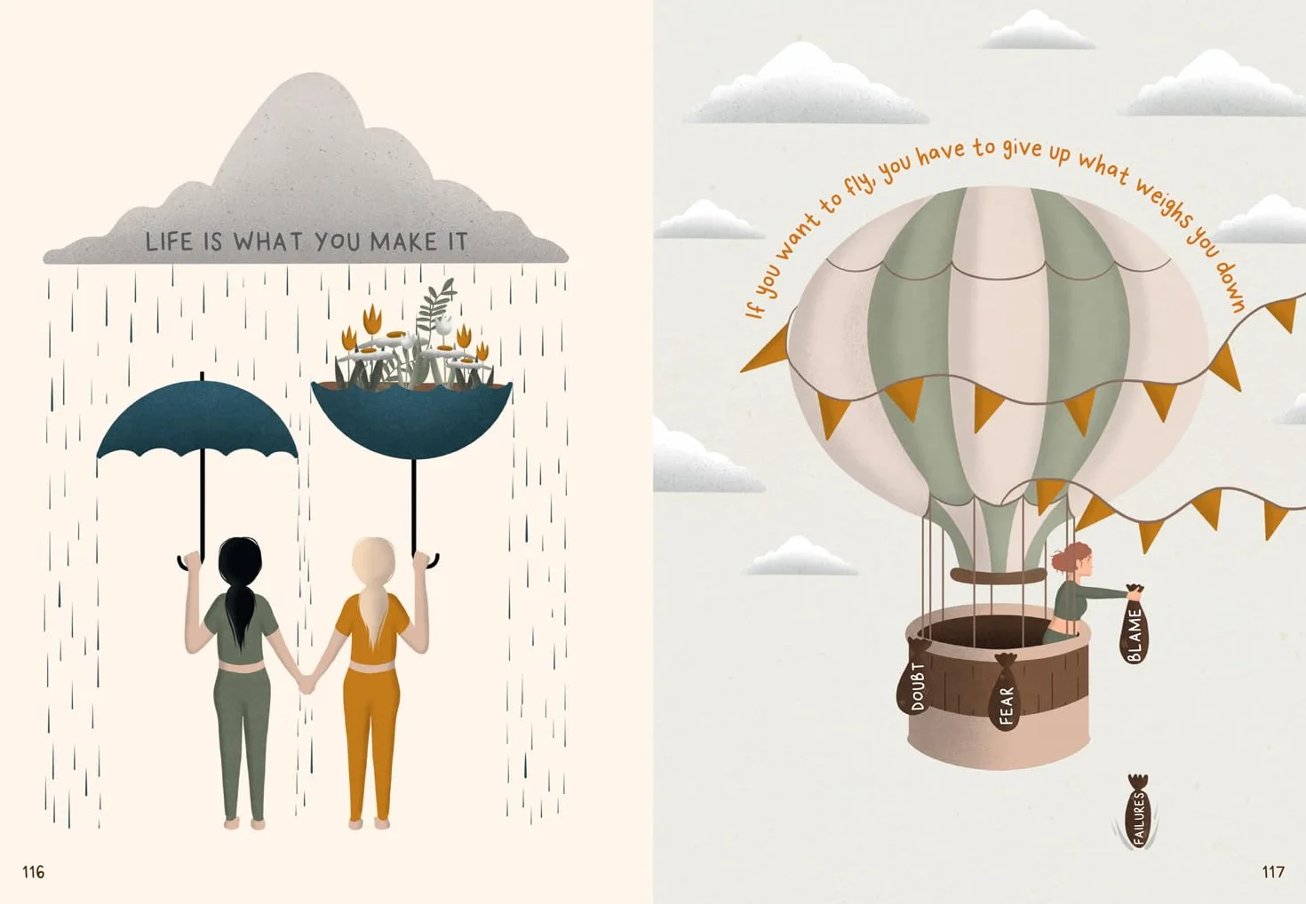 Flourish: A beautifully illustrated and inspiring gift book for a journey of healing and growth