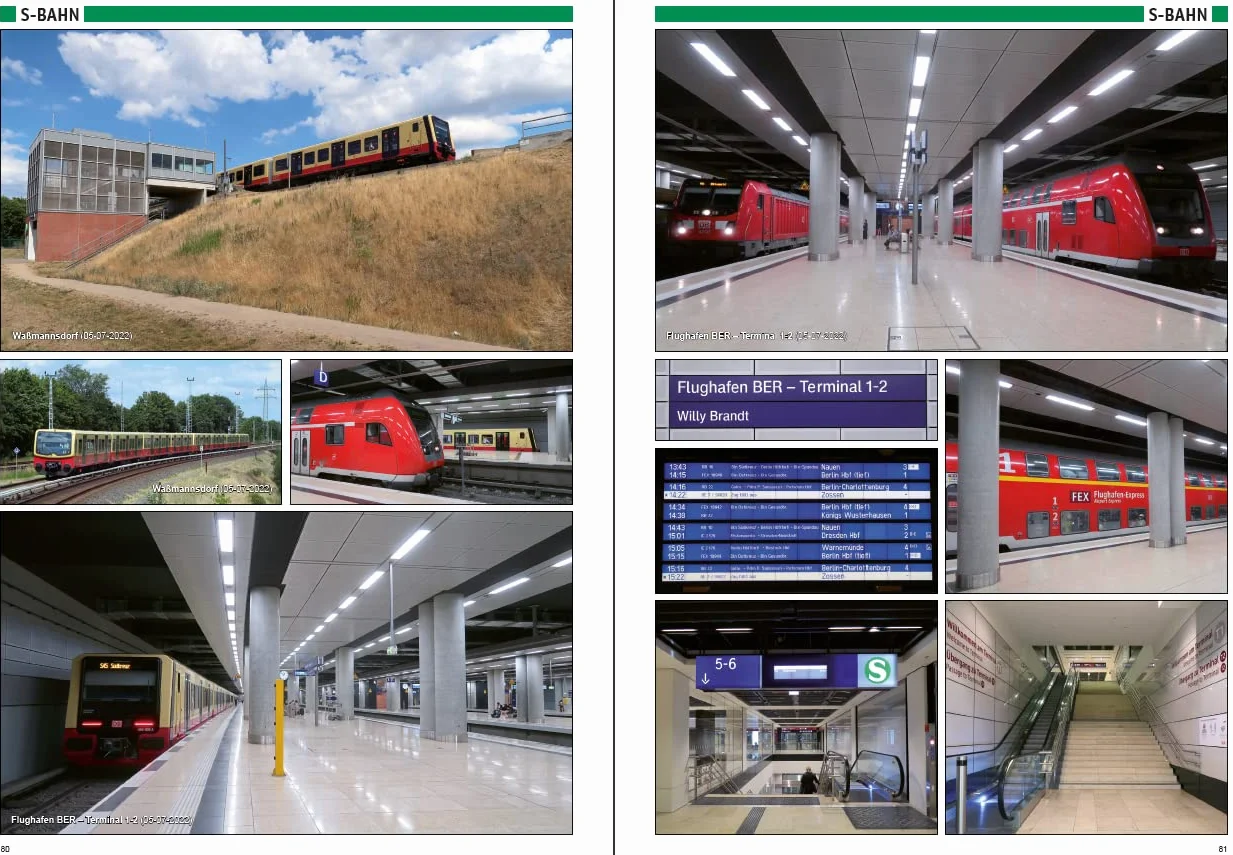 U-Bahn, S-Bahn & Tram in Berlin: Städtischer Schienennahverkehr in der deutschen Hauptstadt - Urban Rail in Germany's Capital City