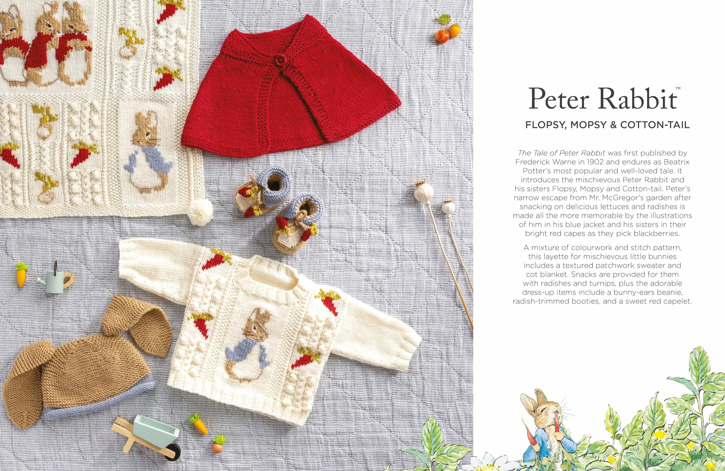 Peter Rabbit(tm) Baby Knits: 20 Knitting Patterns for Clothes and Accessories Inspired by the Tales of Beatrix Potter