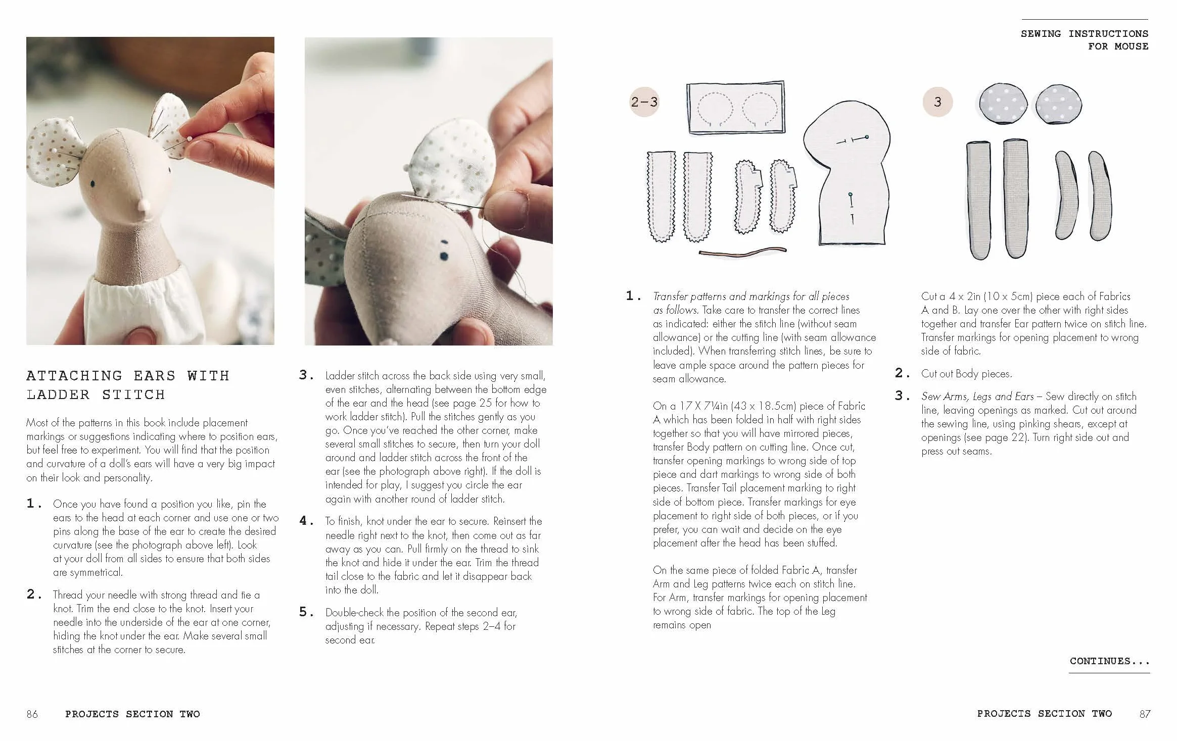 Make Your Own Animal Friends: 10 Cute Cloth Dolls to Sew, Dress Up and Personalize