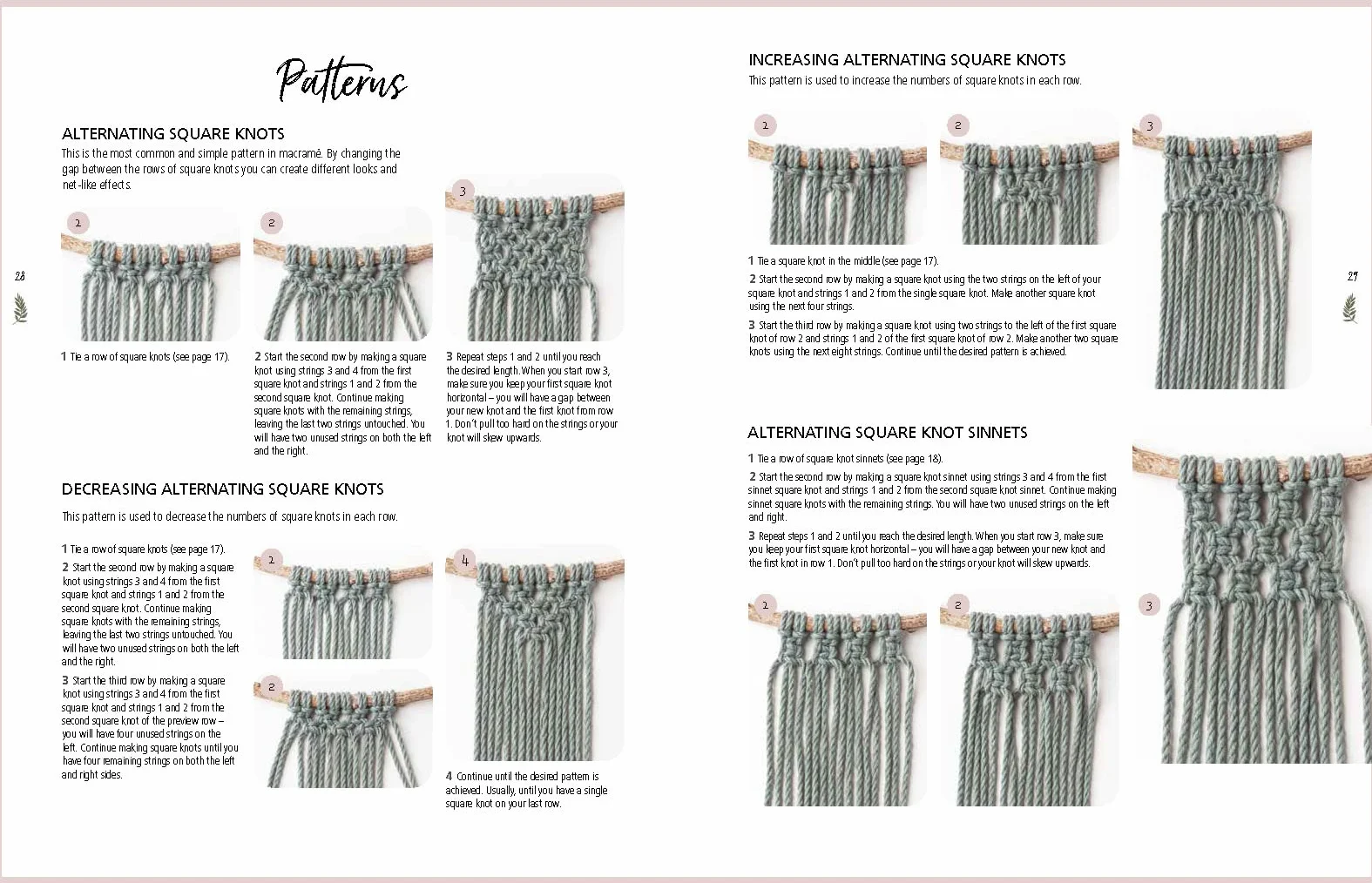 Macrame Christmas: 24 Festive Projects Using Easy Knotting Techniques